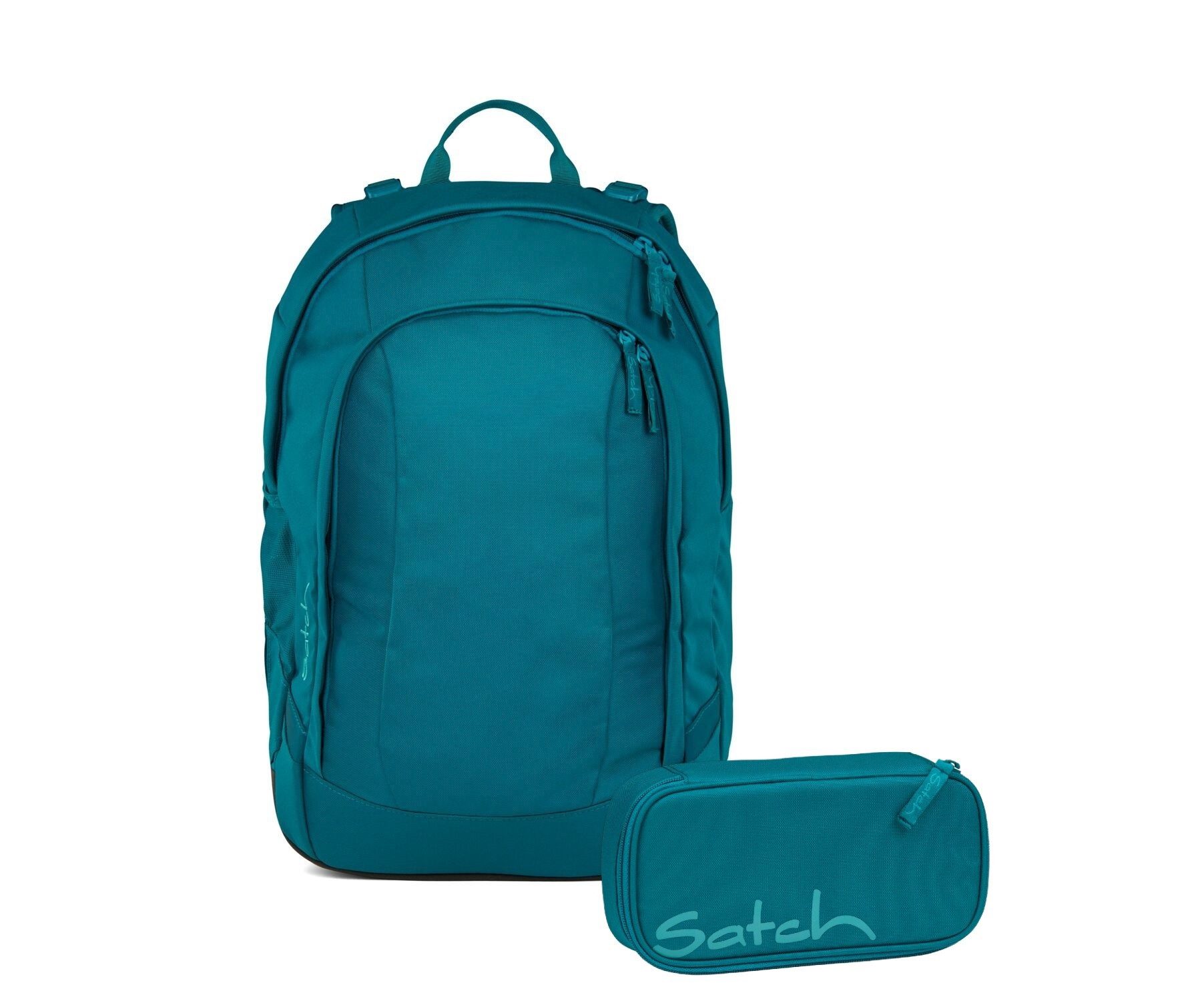 Schulranzen Schulrucksack-Set AIR Deep Petrol 2-teilig