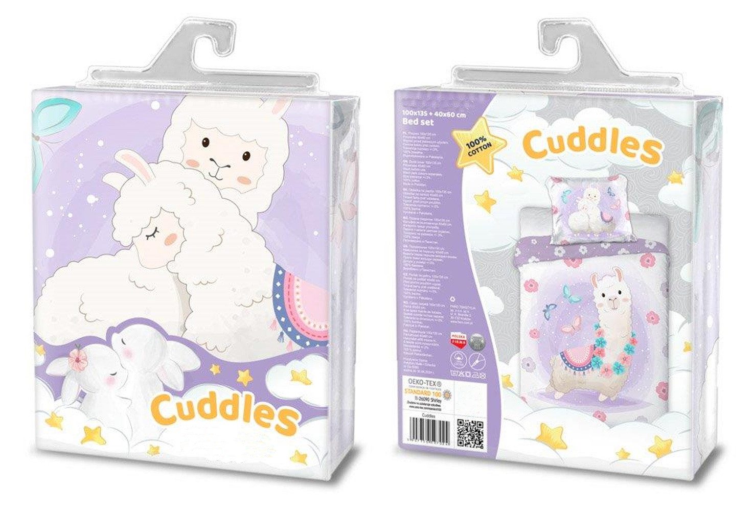 texpot Bettwäsche Kinderbettwäsche Lama bedruckt Garnitur, günstig online kaufen