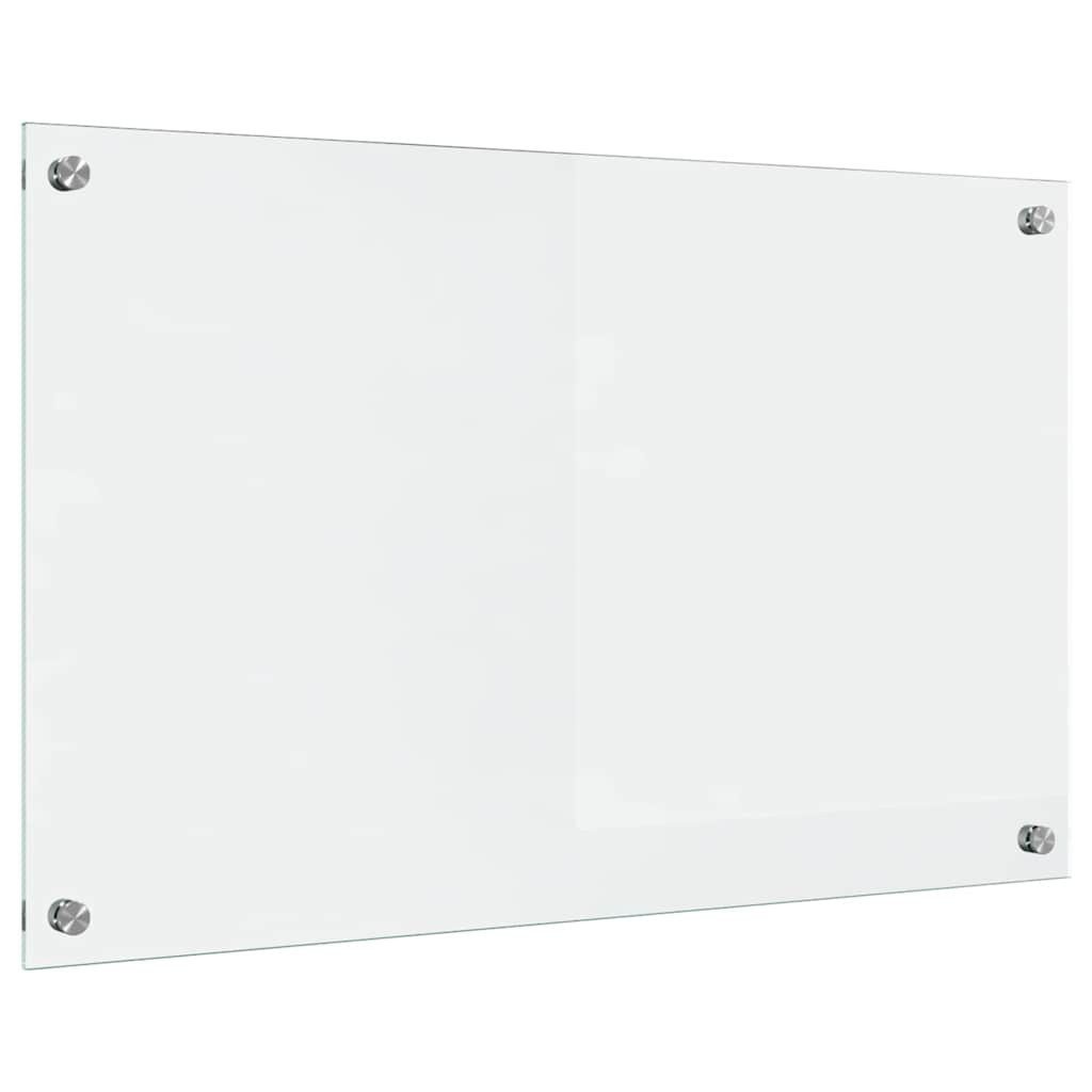 vidaXL Küchenrückwand Küchenrückwand Spritzschutz Küchenblende Transparent 80 x 50 x 08 cm G