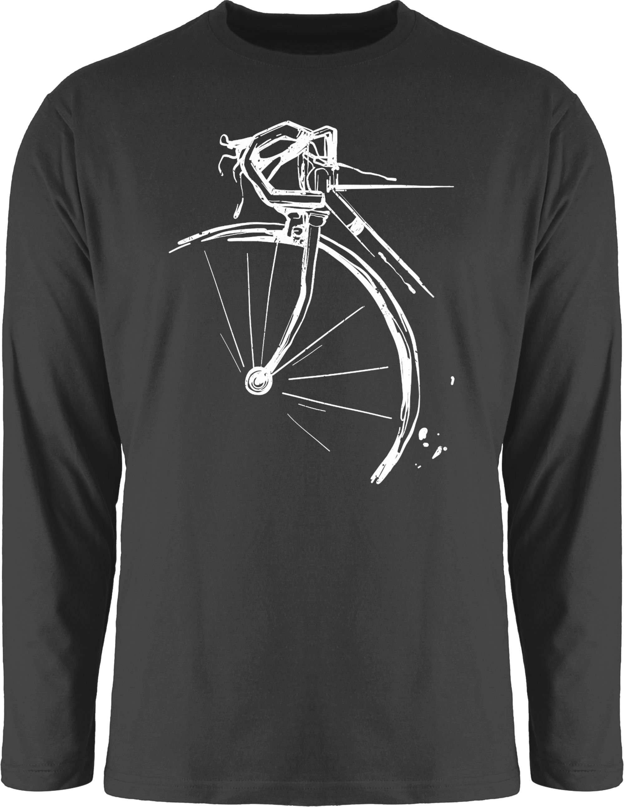 Shirtracer Rundhalsshirt »Fahrrad vintage effekt - Fahrrad Bekleidung  Radsport - Herren Langarmshirt« Outfit Zubehör online kaufen | OTTO