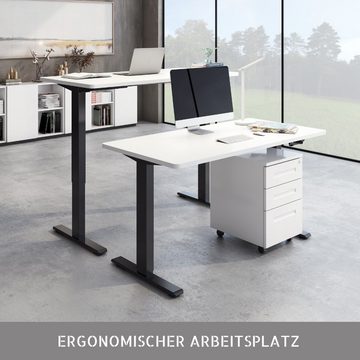 ERGOFINO Schreibtisch MT20 (Packung, 1-St., 1 höhenverstellbares Tischgestell), höhenverstellbares Tischgestell 2-Fach-Teleskop