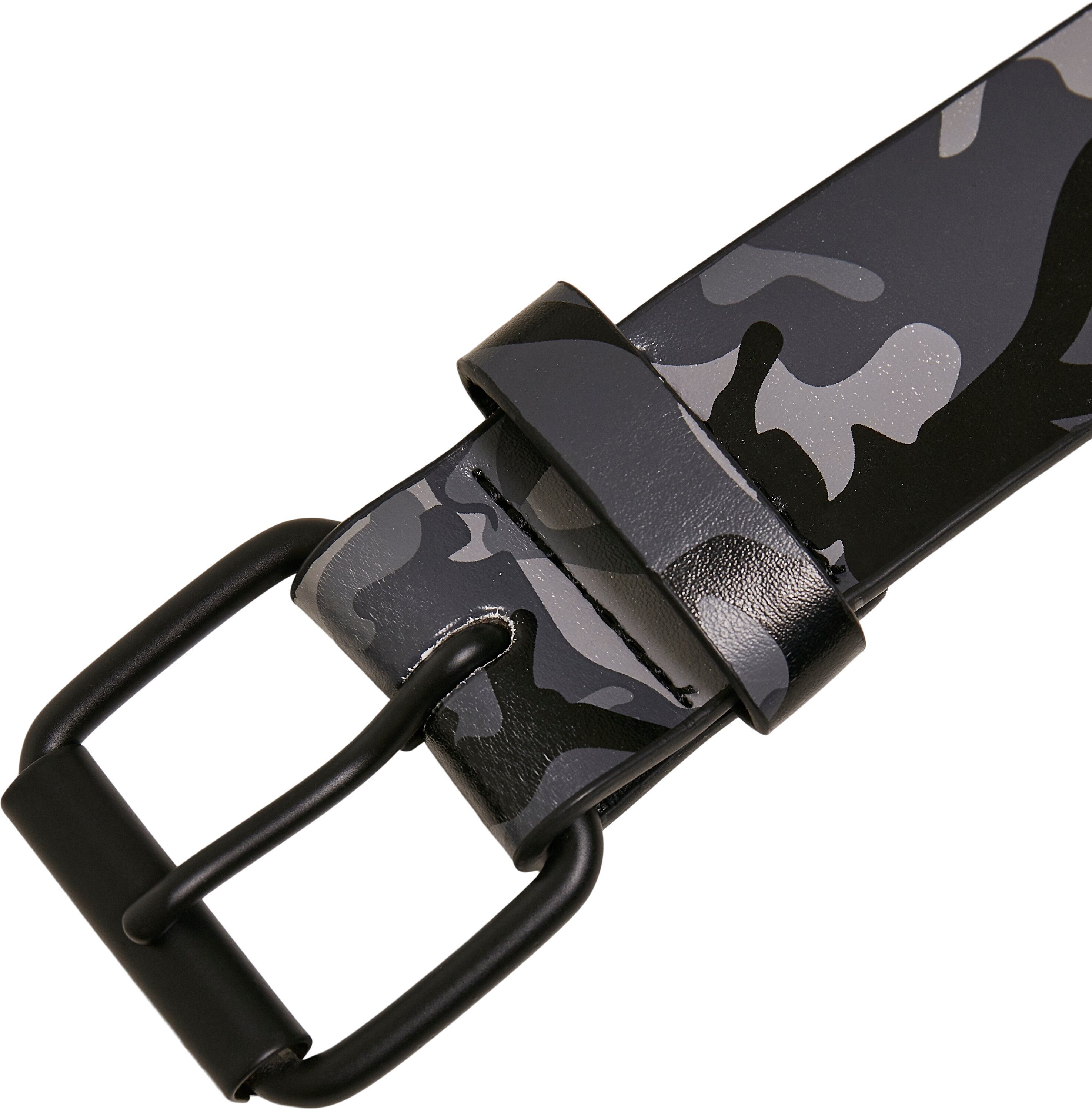 URBAN CLASSICS Hüftgürtel Accessoires Camo Belt Leather darkcamo Synthetic