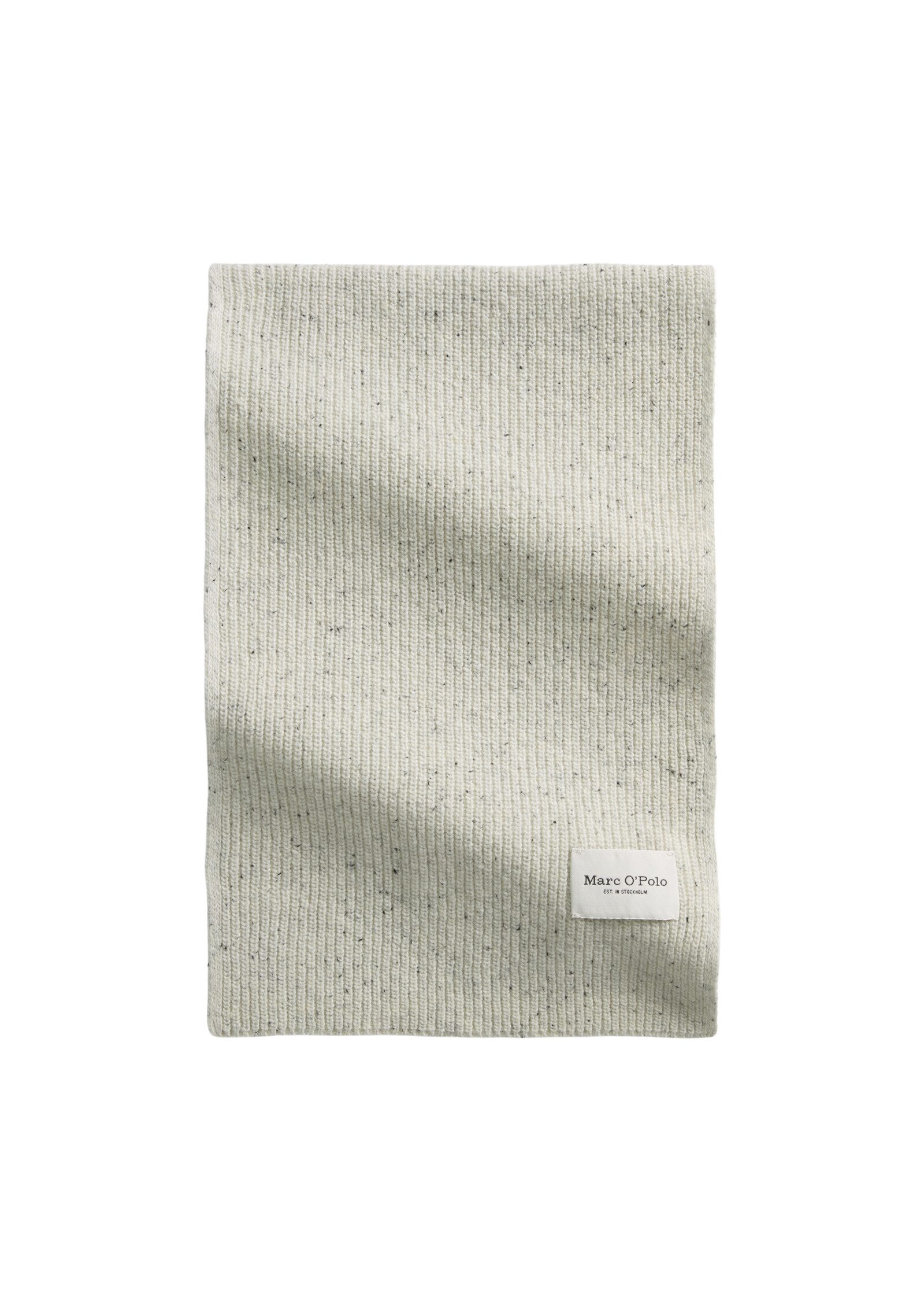 Marc O'Polo Strickschal aus recyceltem Schafwolle-Mix