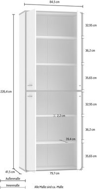 FORTE Aktenschrank Keflav Breite 84,5 cm