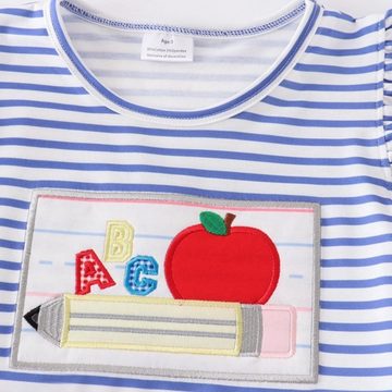 suebidou T-Shirt & Shorts "Back To School" Outfit Set 2 teiliges Set