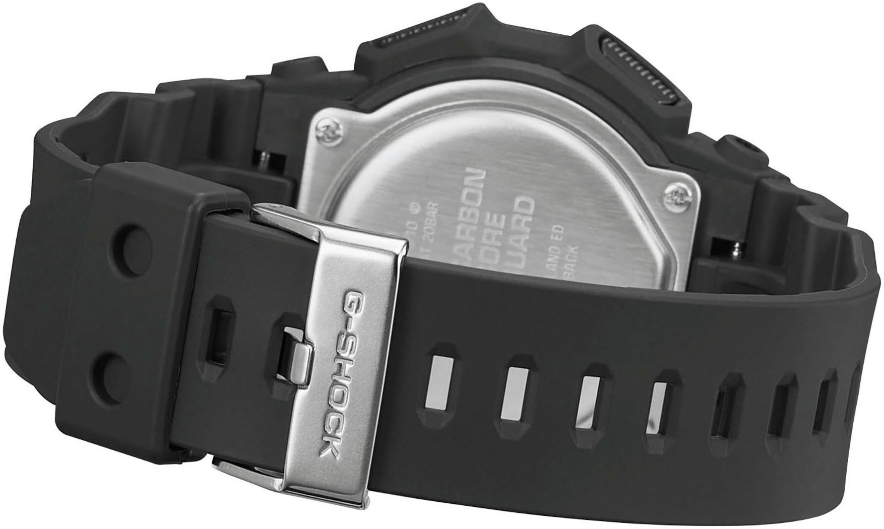 CASIO G-SHOCK Chronograph GD-010-1ER, Quarzuhr, Armbanduhr,Herrenuhr, digital, autom. Kalender, Resinarmband