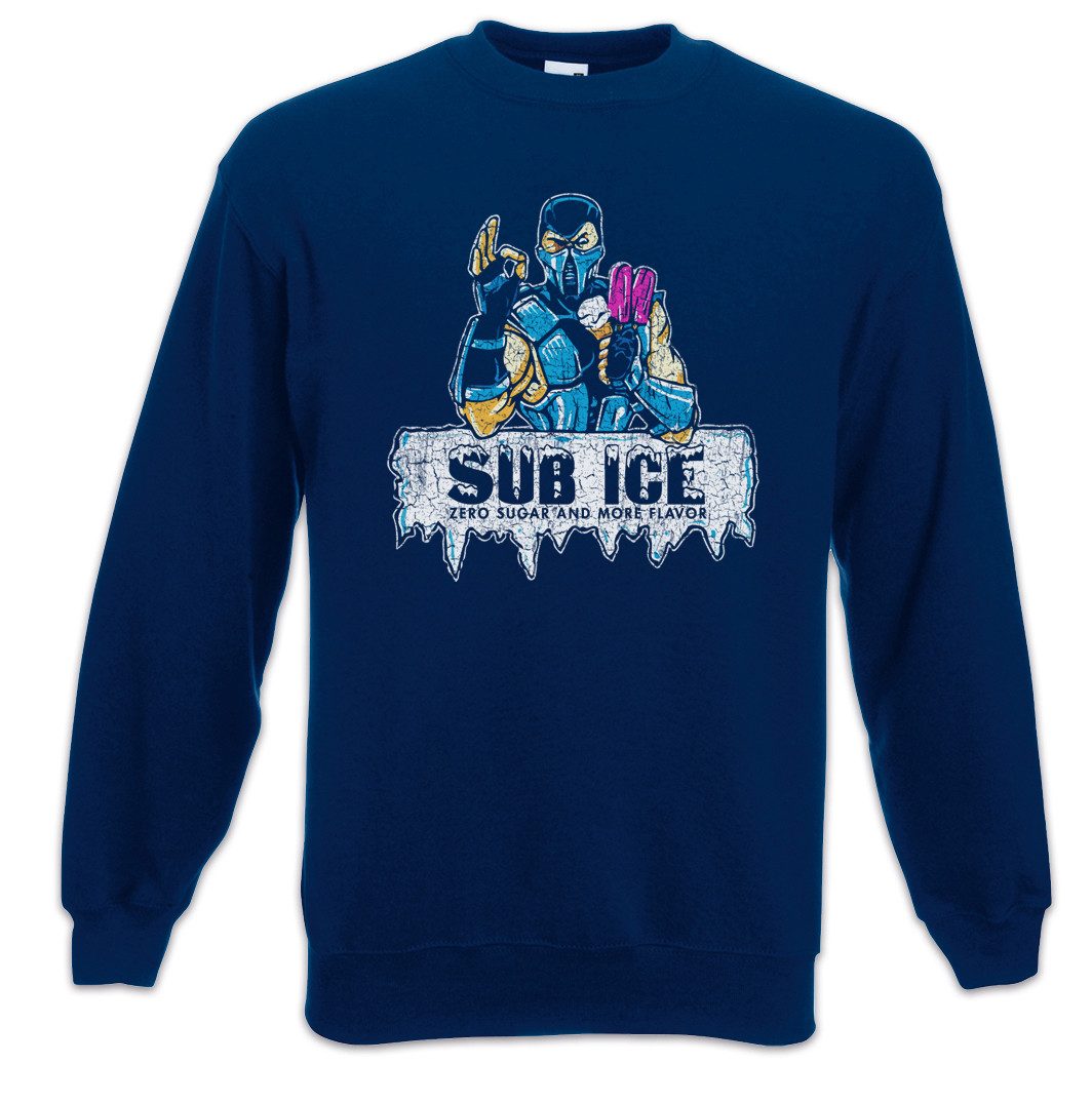 Sweatshirt Sub Ice Sweatshirt Mortal Sub-Zero Criminals Eis Kombat Eisdiele Goro