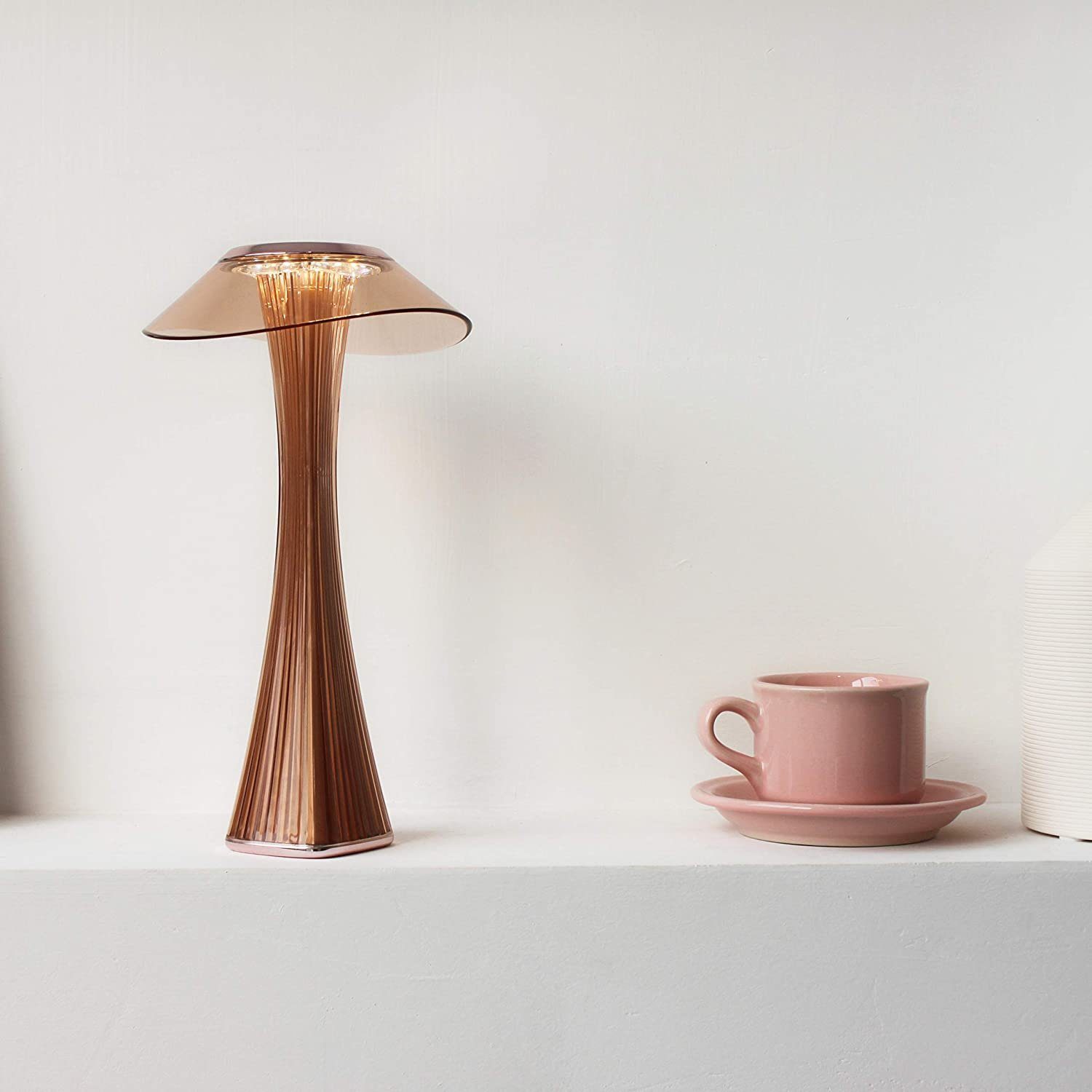 ZMH Nachttischlampe Tischleuchte Nachtlicht Dimmbar in 3 Helligkeitsstufen, günstig online kaufen