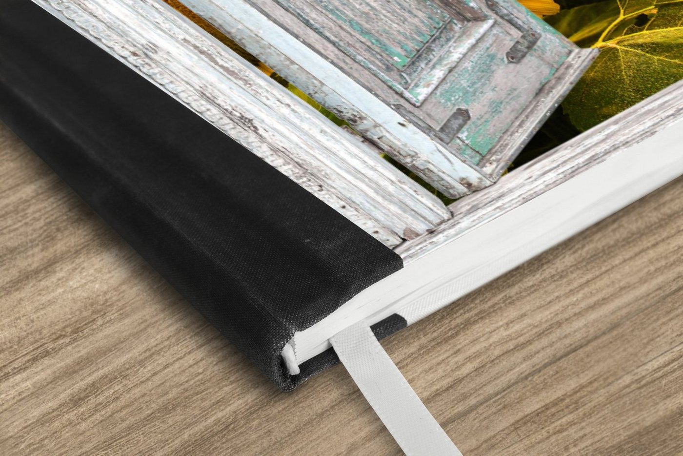 Thumbnail - MuchoWow Notizbuch Transparent - Sonnenblume - Blumen - Sonne, Notebook, Notizblock a5, Tagebuch, Journal Liniert
