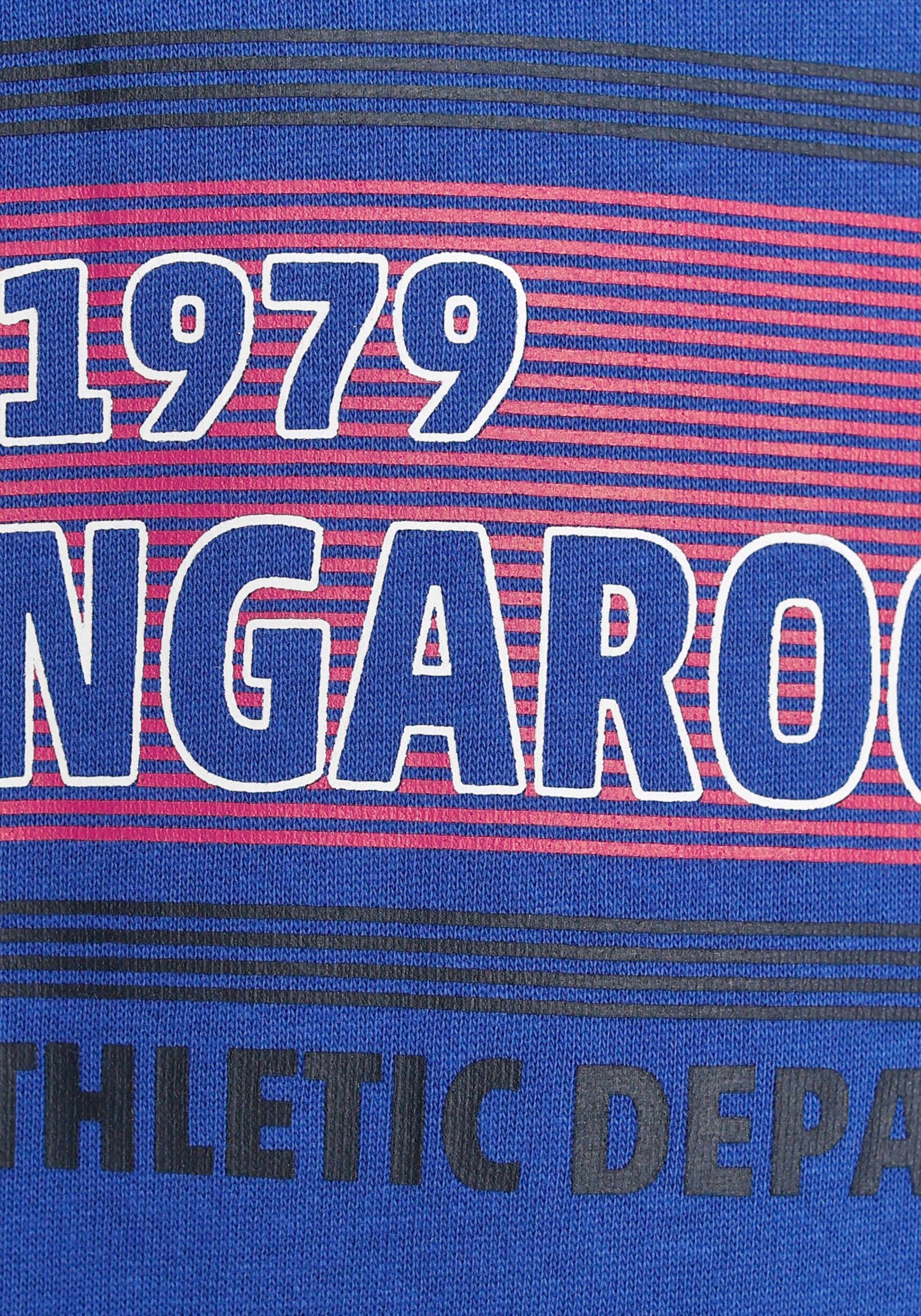 KangaROOS mit Kapuzensweatshirt Logo-Druck modischem