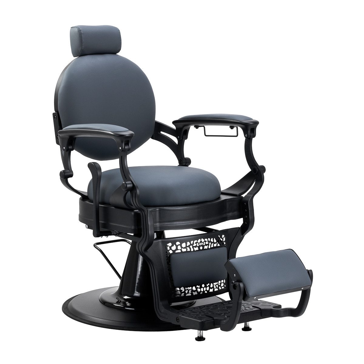 Gabbiano Friseurstuhl Niccolo Graphit knopflos
