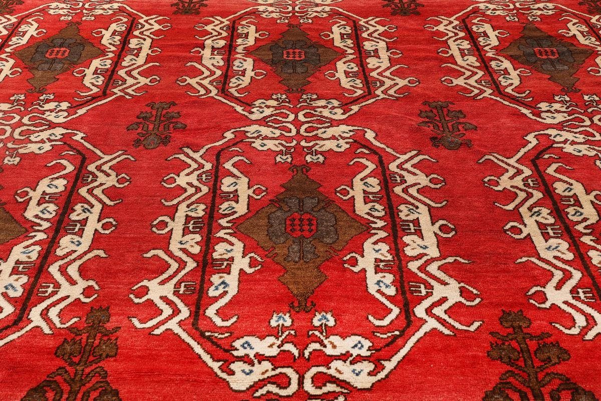 Höhe: Orientteppich, 301x419 6 Afghan Mauri mm Handgeknüpfter Nain Trading, Orientteppich rechteckig,