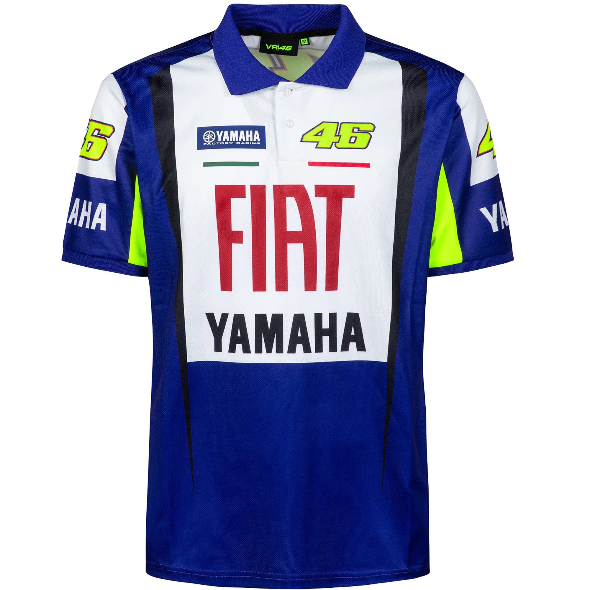 VR46 Poloshirt Valentino Rossi Poloshirt Yamaha Heritage