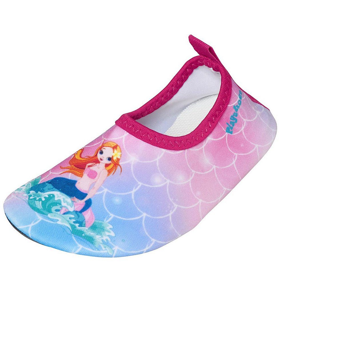 Playshoes Badeschuhe Wasserschuhe Schwimmschuhe, Motiv Badeschuh flexible Passform, Barfuß-Schuh mit rutschhemmender Sohle