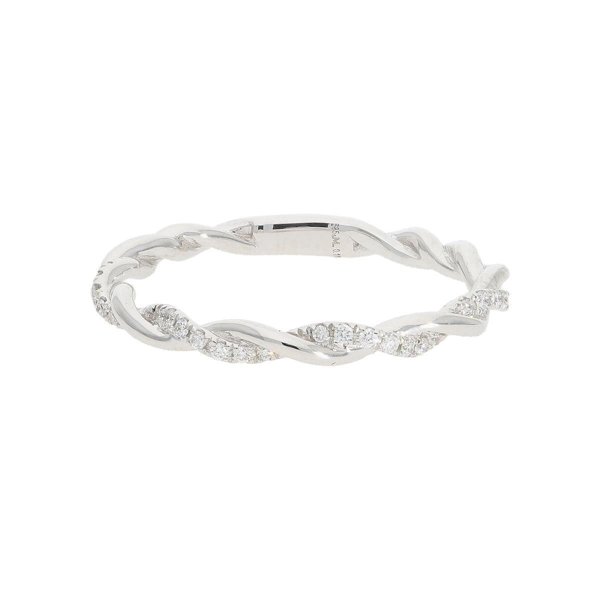 JuwelmaLux Fingerring Ring Weißgold 585 Brillanten JL10-07-1414 JuwelmaLux (kein Set, 1-tlg)