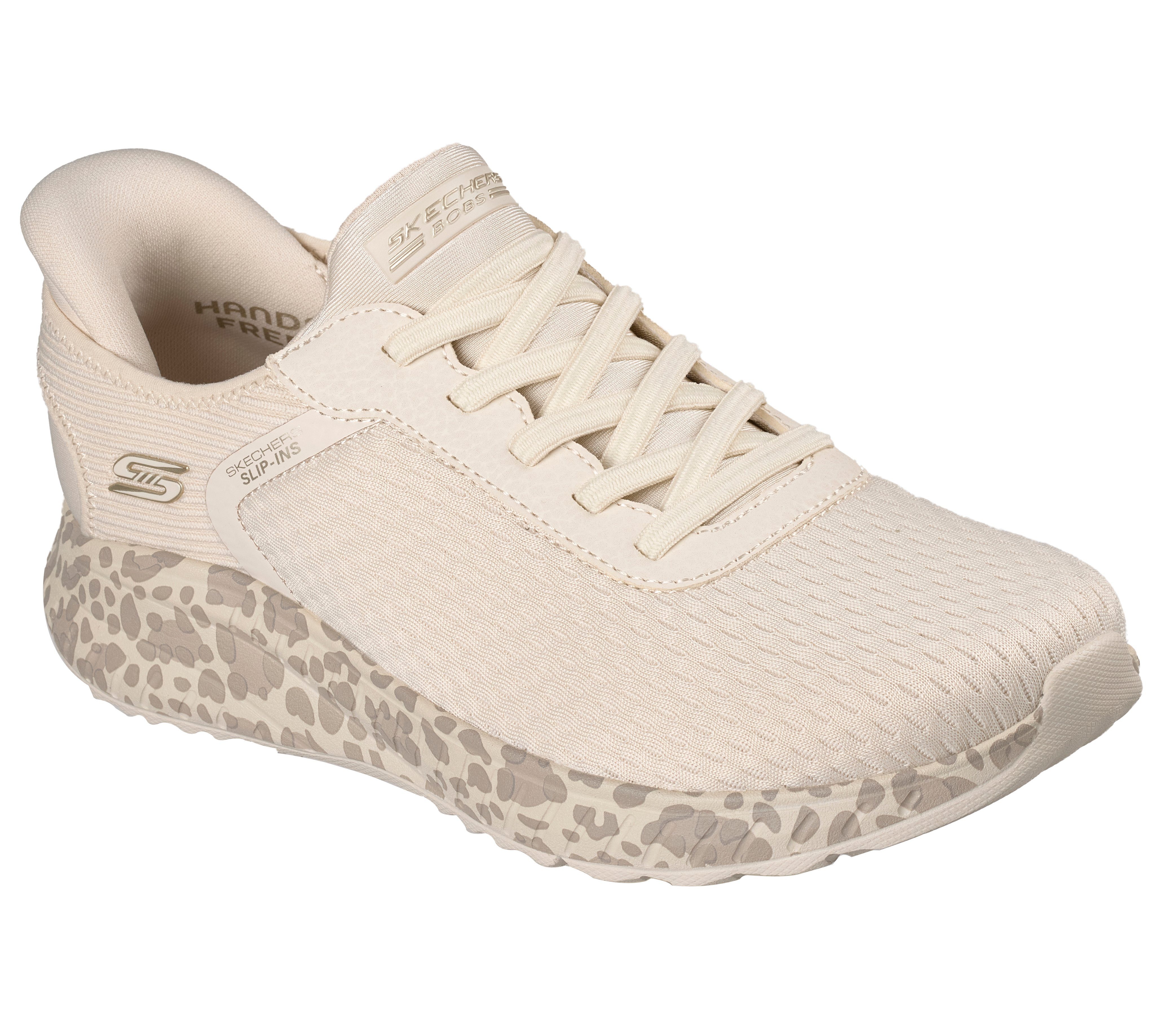 Skechers BOBS SQUAD CHAOS-DAILY PROWL Sneaker Slip on Sneaker, Freizeitsneaker mit No Tie Fit zum Schlupfen