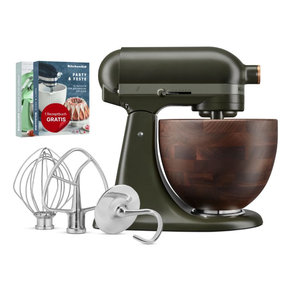 KitchenAid Küchenmaschine KitchenAid Artisan 4,7 Liter 5KSM180WSEEG- Design Edition: Evergreen