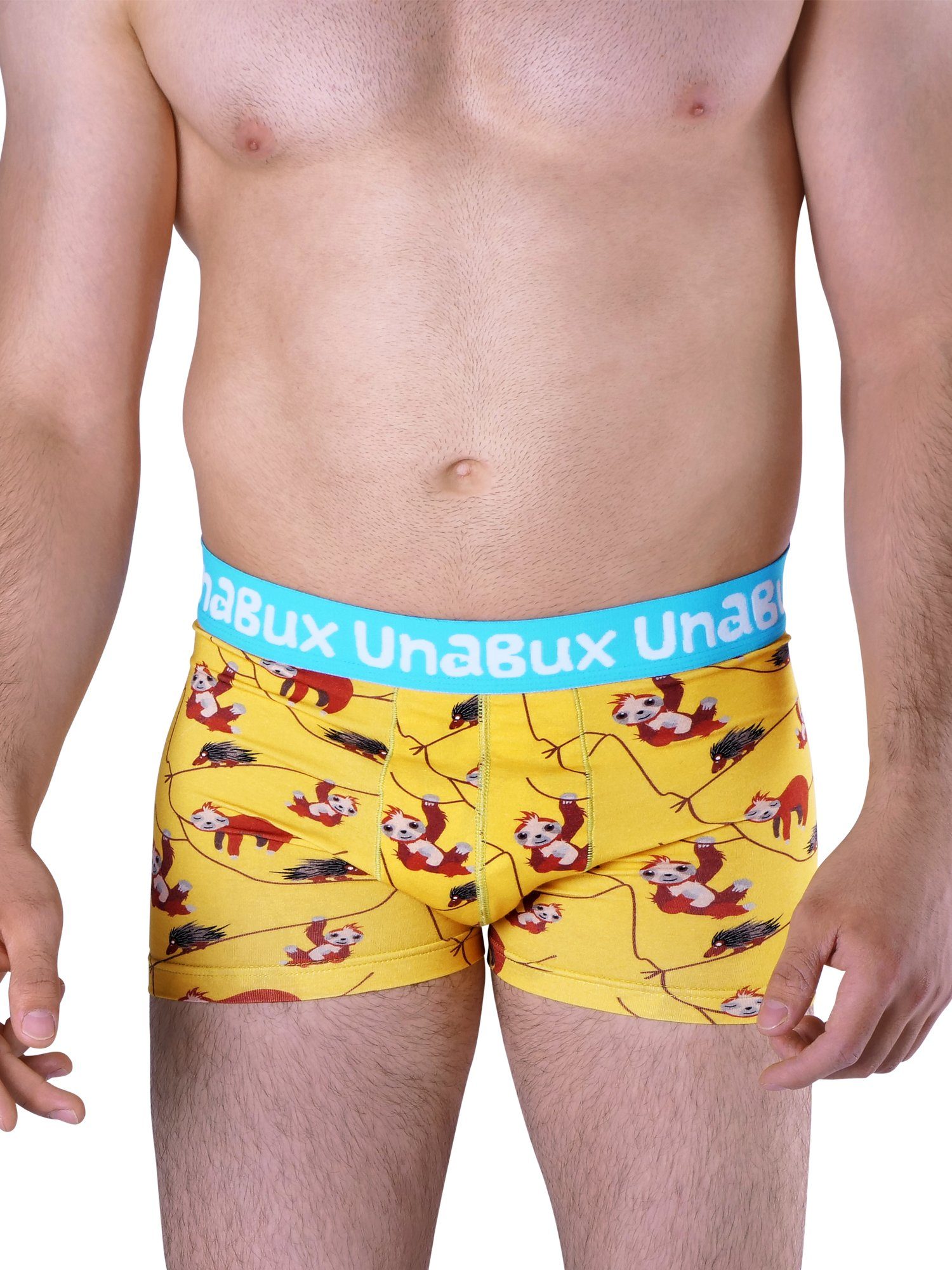 UnaBux Retro Pants Boxer Briefs CAMEL CARAVANE / RUPERT (2-St)