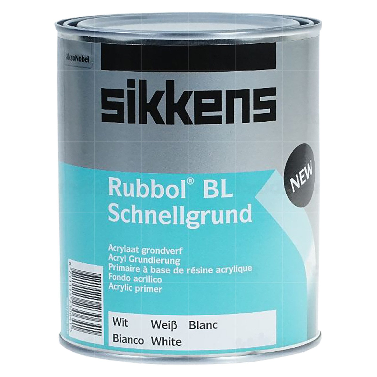 Sikkens Holzgrundierung RUBBOL BL SCHNELLGRUND - 1 LTR (WEISS)