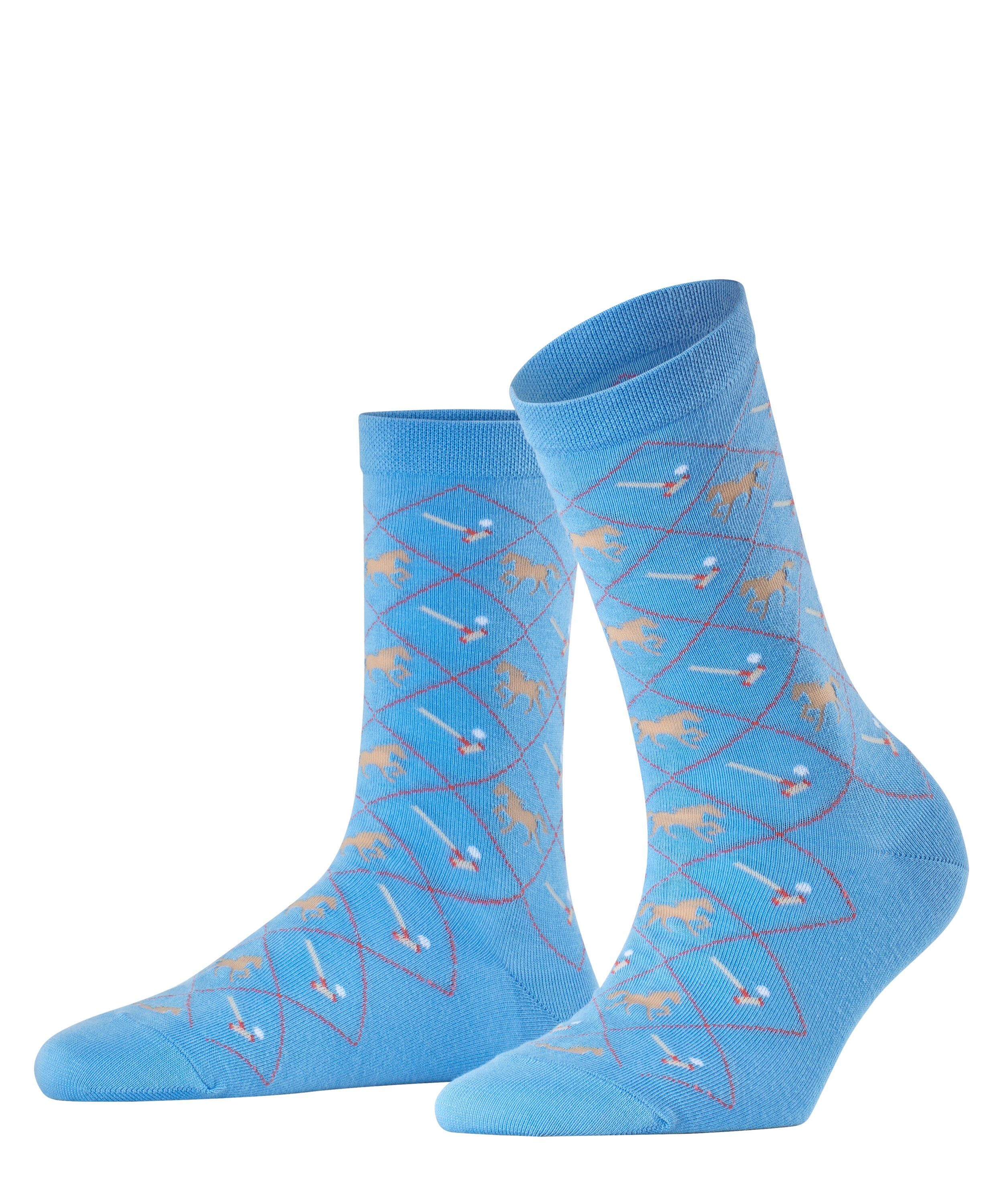 sky (1-Paar) (6546) Socken Burlington Polo Club Morning