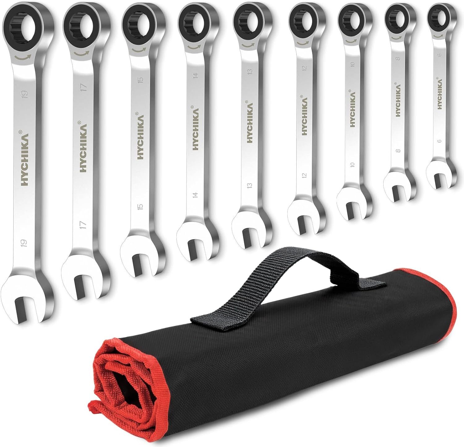 HYCHIKA Ratschenringschlüssel HYCHIKA Ratchet Wrench Set