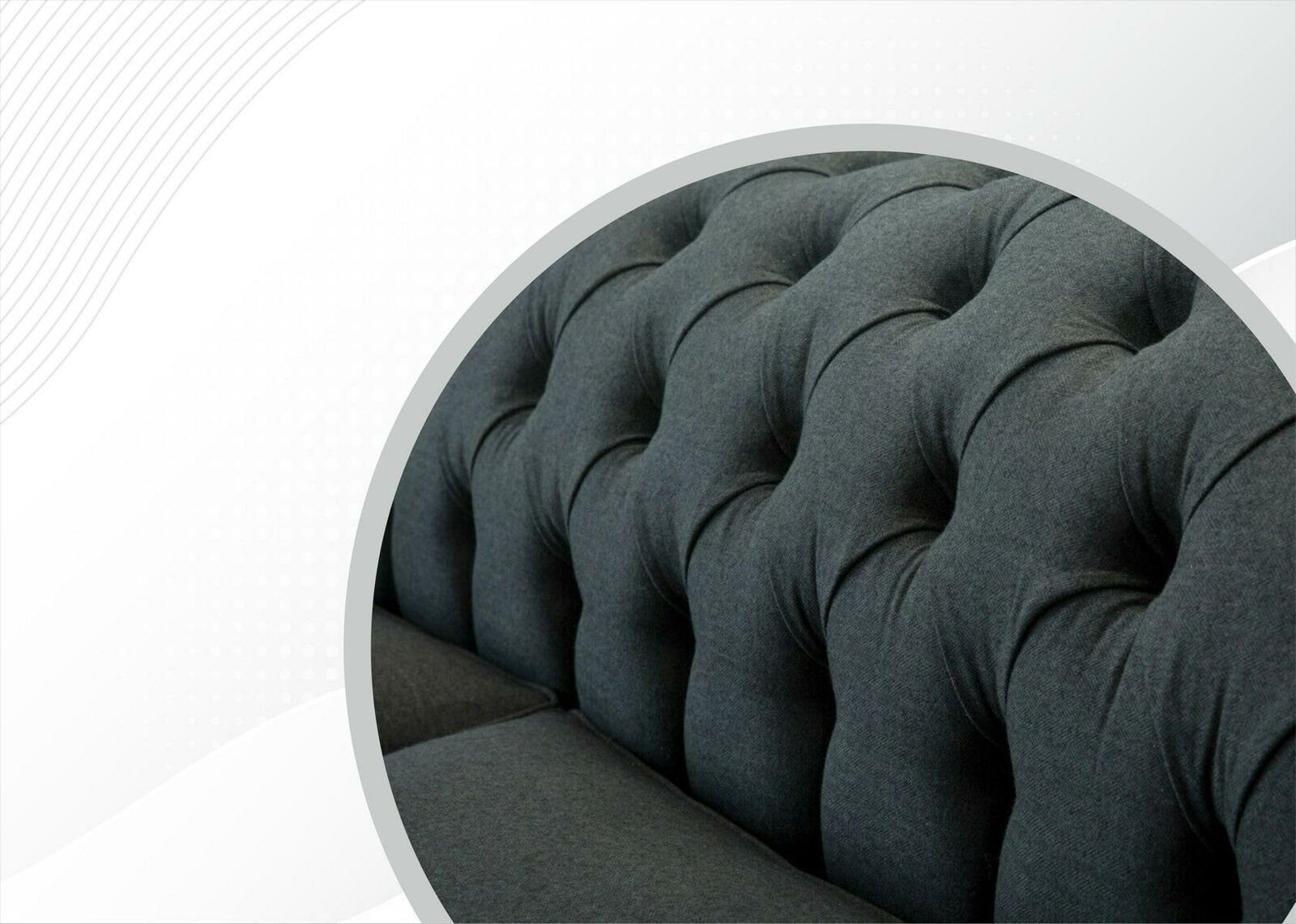 Neue Viersitzer JVmoebel Großer Couch Chesterfield-Sofa Made xxl in Möbel, Europe luxus Design Chesterfield