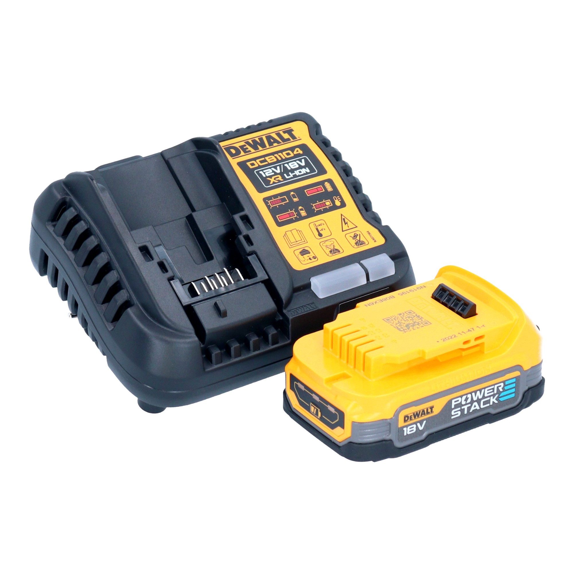 DeWalt Rotationsschleifer DCM 849 E1 Akku Exzenter Poliermaschine 18 V 180 mm Brushless + 1x