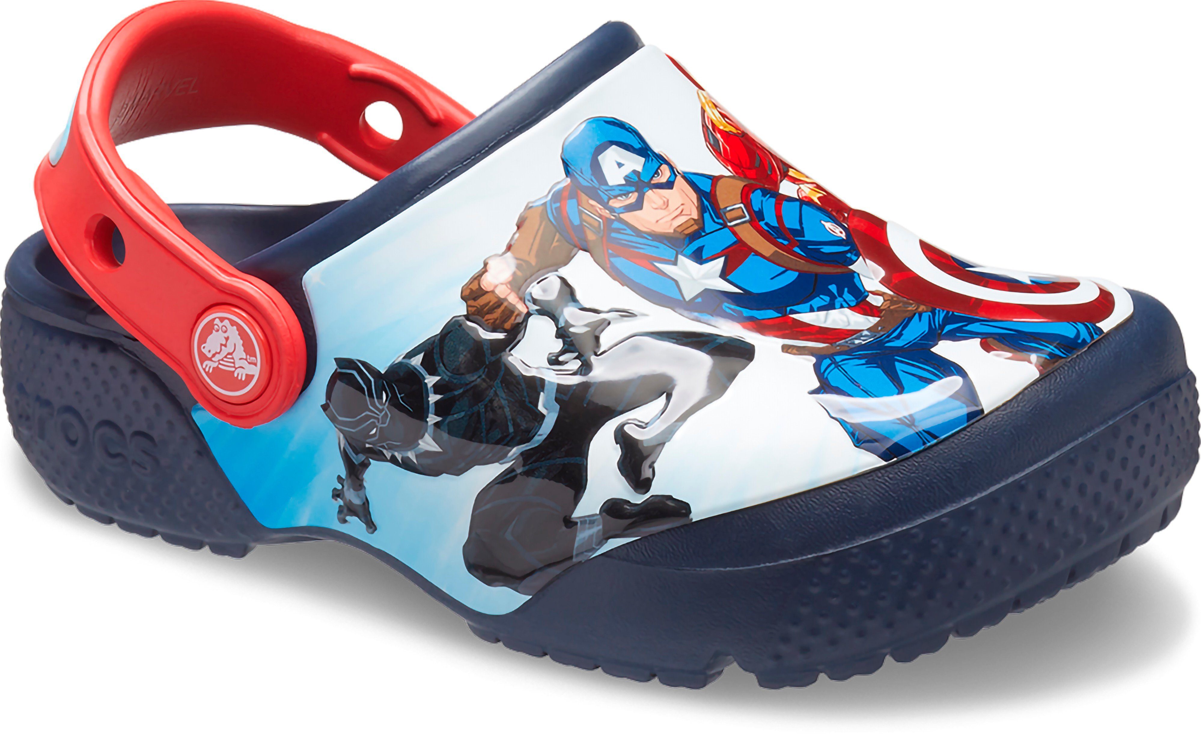 Crocs Crocs FL Avengers Patch Clog K Clog mit schwenkbarem Fersenriemen | Clogs