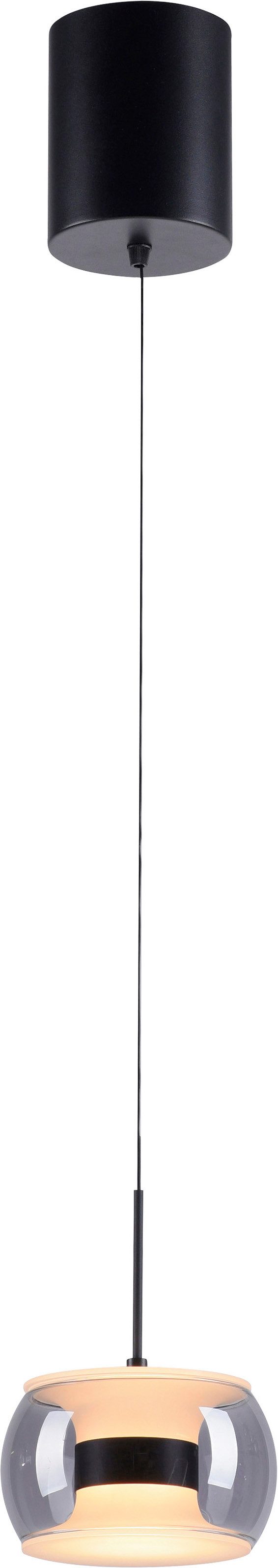 Paul Neuhaus LED Pendelleuchte FUMEA, Dimmfunktion, LED fest integriert, warmweiß - kaltweiß, Comfort Lift, CCT(2200-5000K), 3-Stufen-Dimmung per Wandschalter