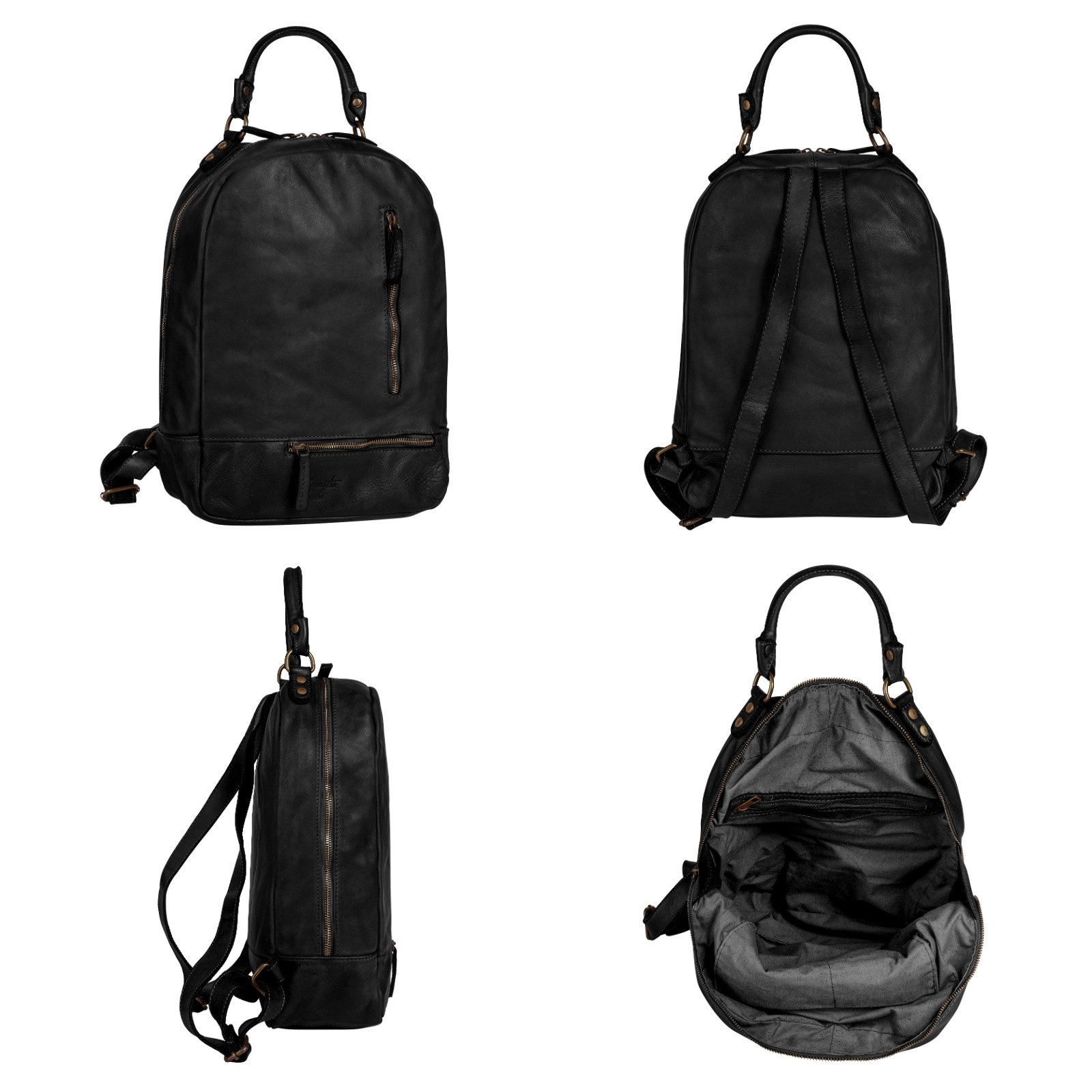 Samantha Look Cityrucksack, echt Leder, Made günstig online kaufen