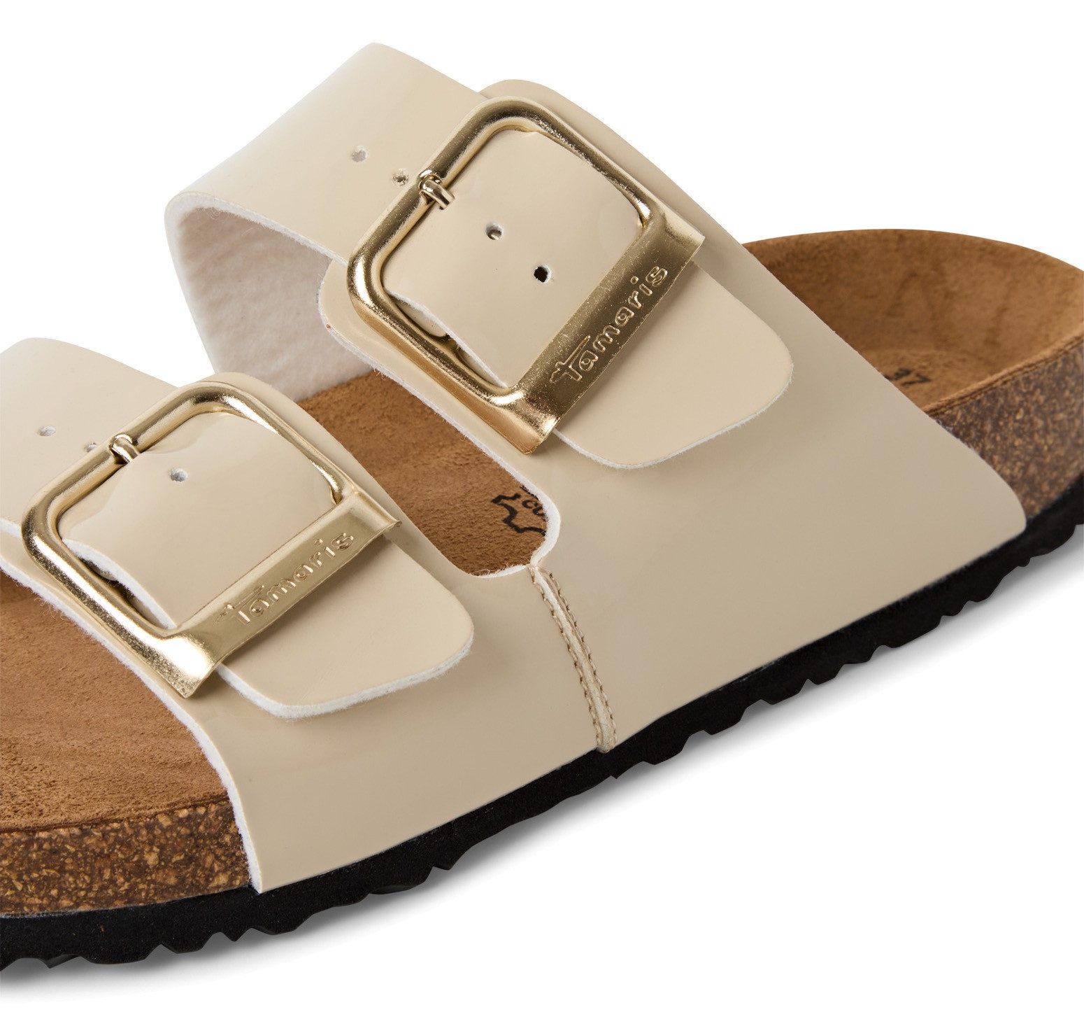 Tamaris Pantolette, Sommerschuh, Schlappen mit gepolstertem günstig online kaufen