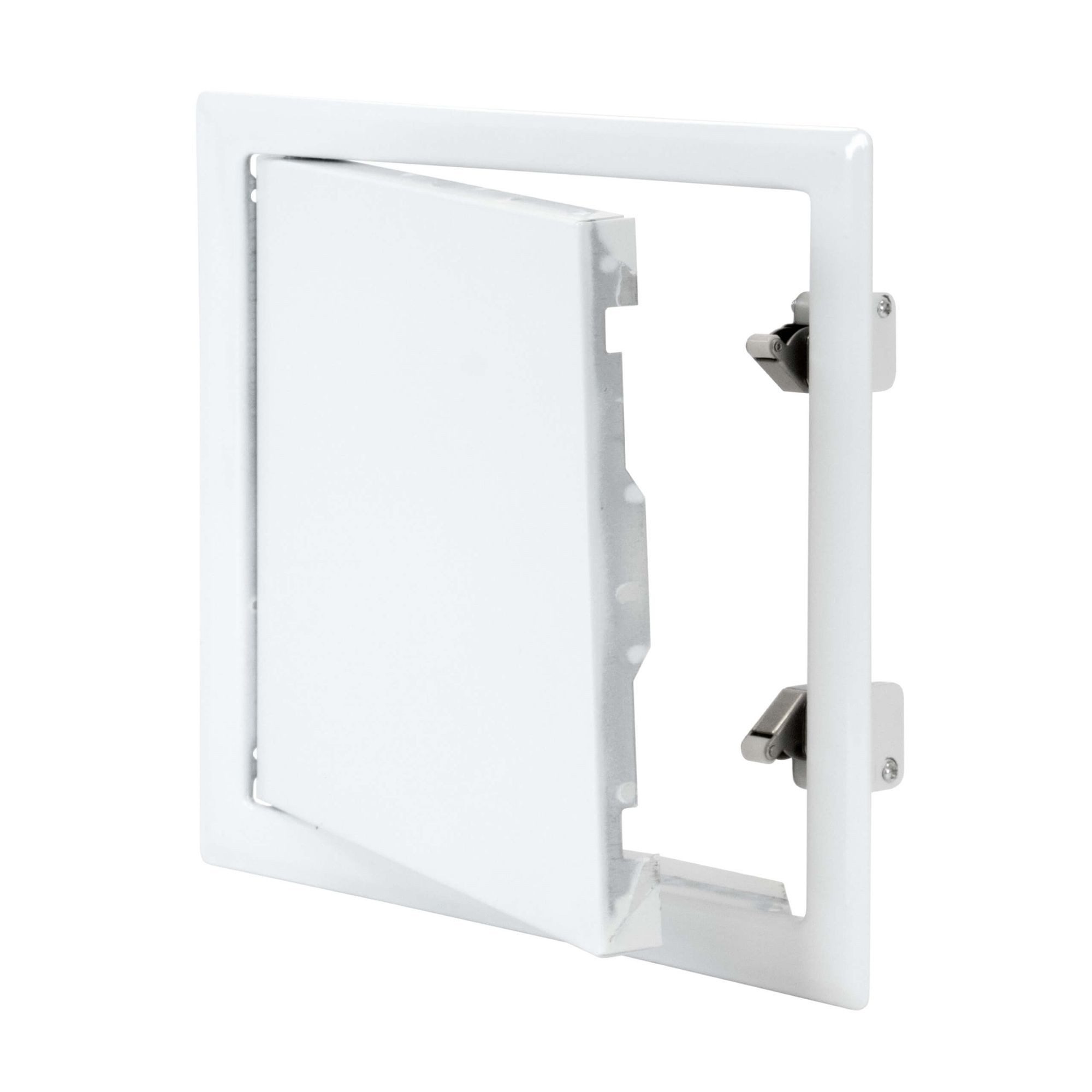 PROTEKTOR Revisionsklappe Revisionstür Schnappverschluss (20 × 20 cm, weiß, 1-St), Wartungsklappe, feuchtraumgeeignet