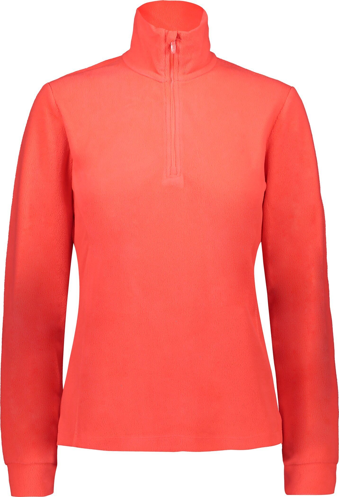 CMP Unisex Sweatshirt 34P3066 – Mit Reißverschluss, Seitentaschen, Hellgrau, Bequemer Schnitt