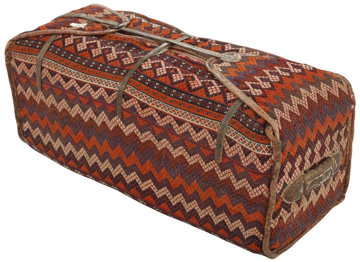 mm Bag Orientteppich Trading, 39x106 rechteckig, Handgeknüpfter Höhe: Nain Perserteppich Camel Läufer, 8 / Orientteppich