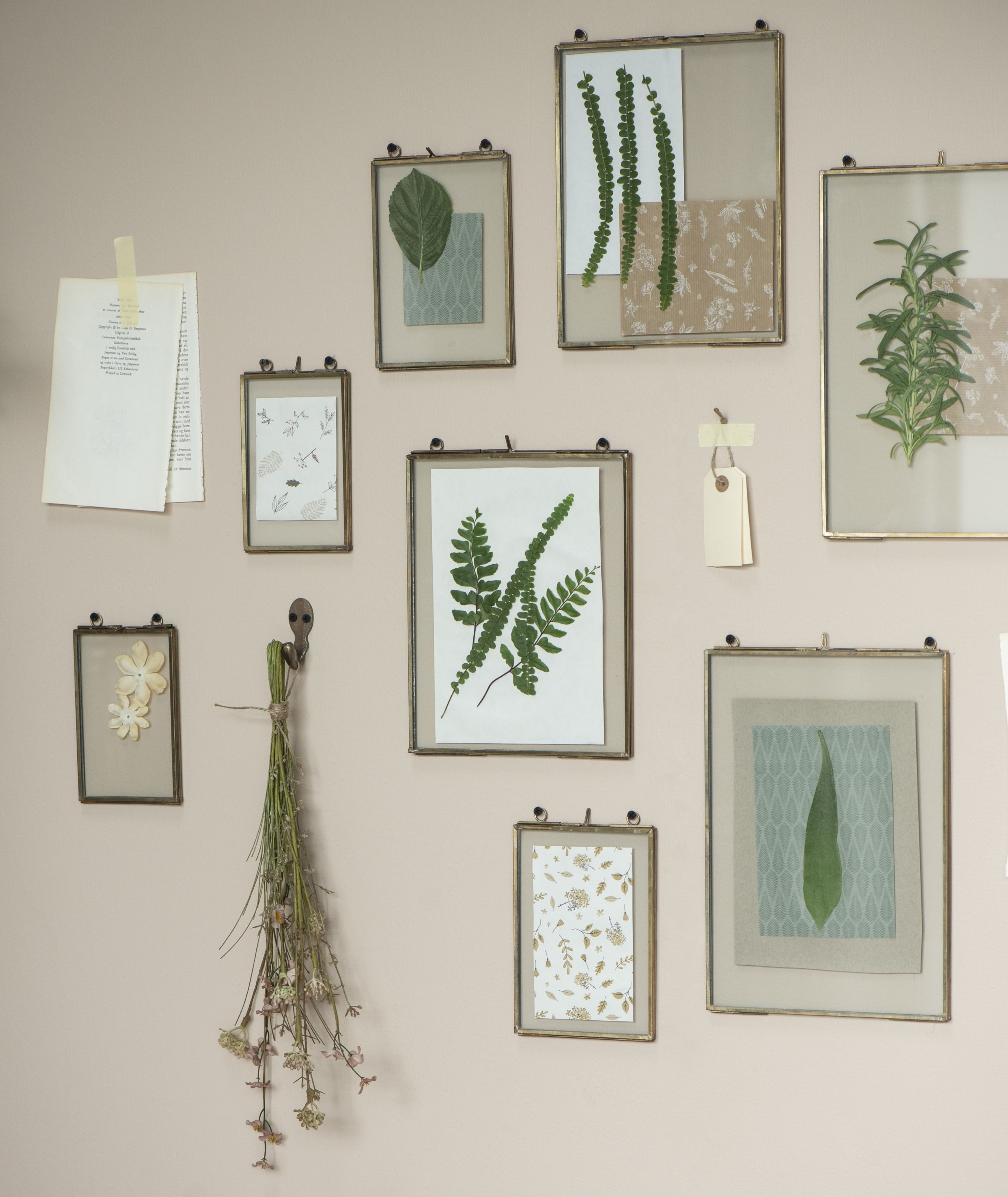 Ib Laursen Wandhaken Ib Laursen - Wandhaken Kleiderhaken Handtuchhaken Metall Messing