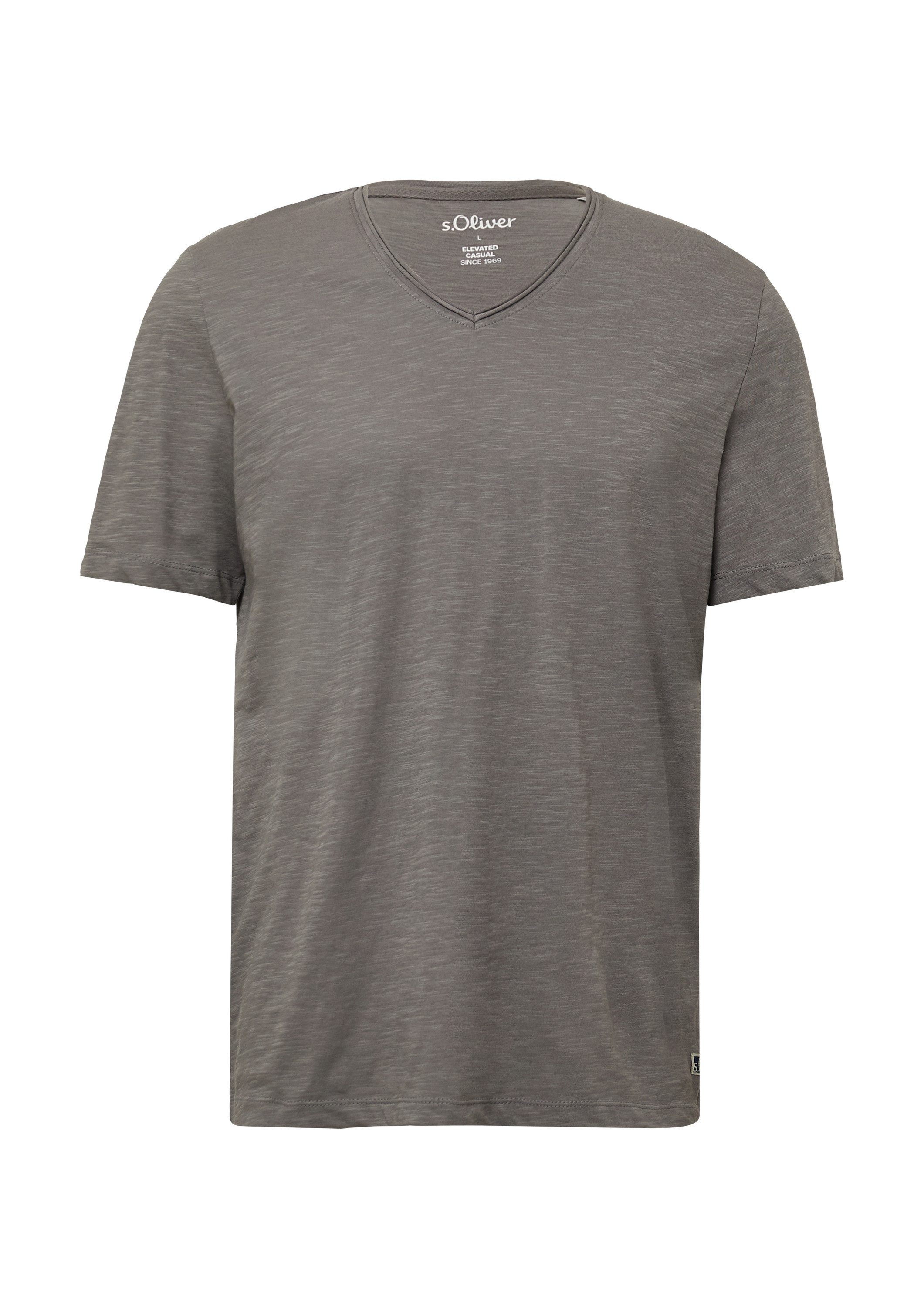 s.Oliver Kurzarmshirt T-Shirt (1-tlg) günstig online kaufen