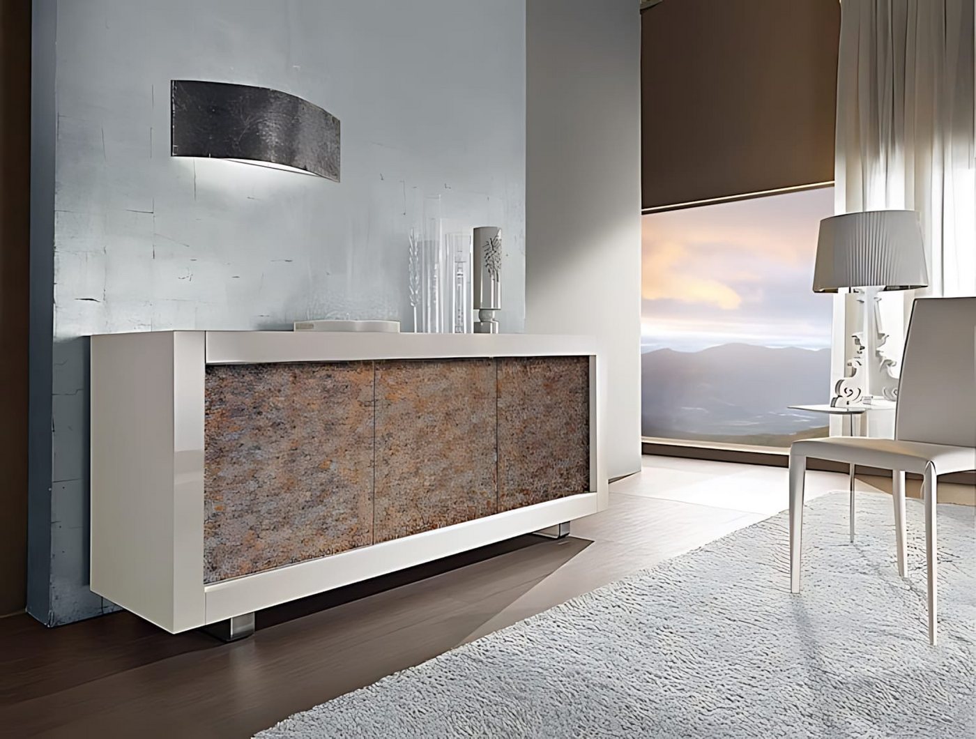 Thumbnail - Wallface Wandpaneel 14805 Wandpaneel Stein Optik Design kupfer-braun grau 2,60 qm, BxL: 100x260 cm, 2.6 qm, (Dekorpaneel...
