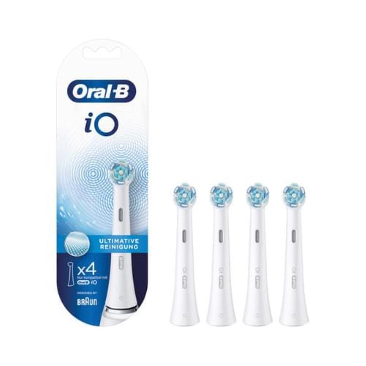 Oral-B Aufsteckbürsten Oral-B Aufsteckbürsten iO Ultimative Reinigung 4er, Aufsteckbürsten / Zahnbürste, Oral-B, Oral-B Aufsteckbürsten und Oral-B Zahnbürsten