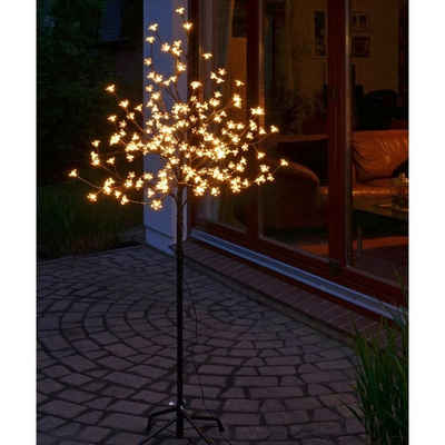 Haushalt International LED Baum »76000-HI LED Lichterbaum 180 Blüten 150cm«