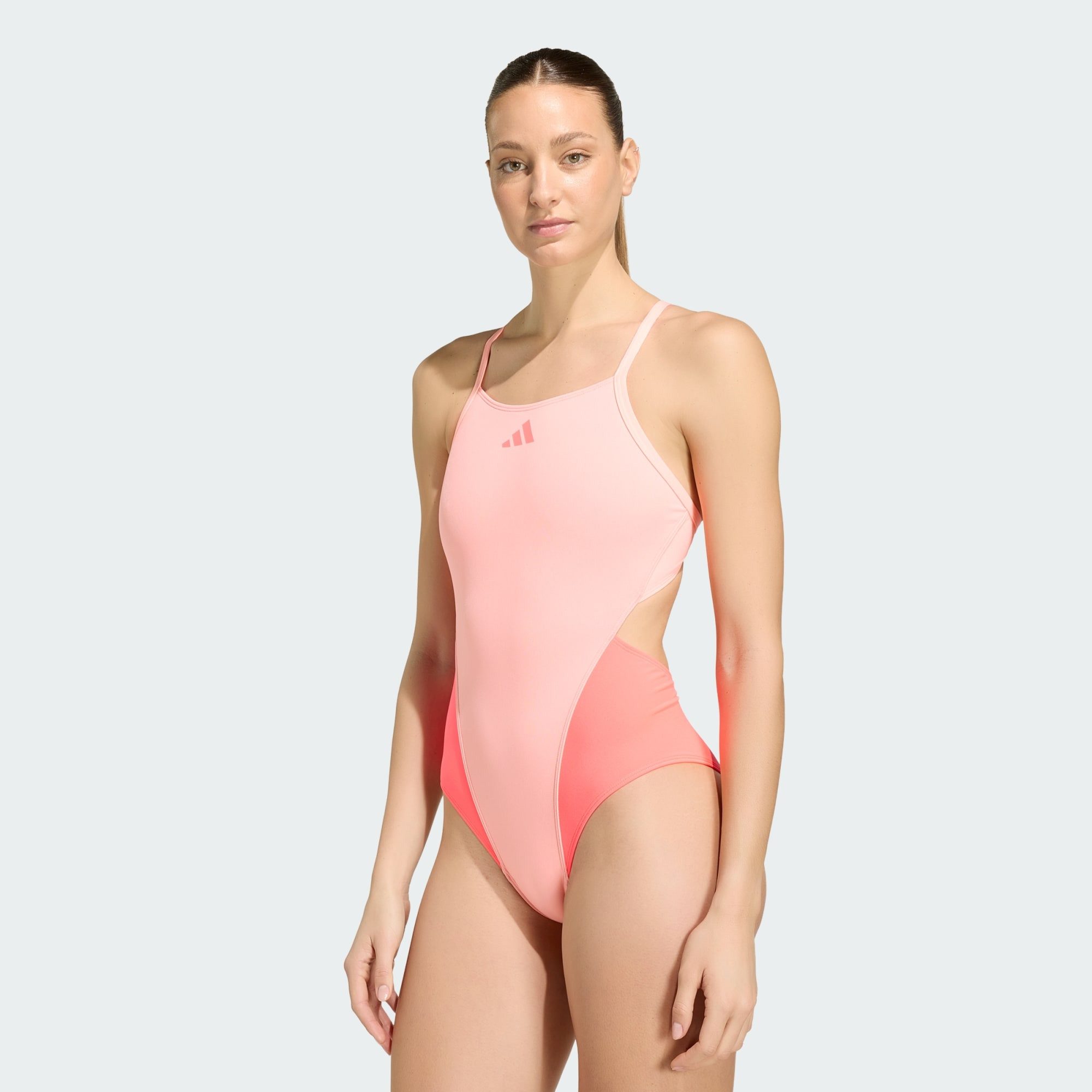 adidas Performance Badeanzug RIPSTREAM TEAM THIN STRAPS C-BACK BADEANZUG (1-St)