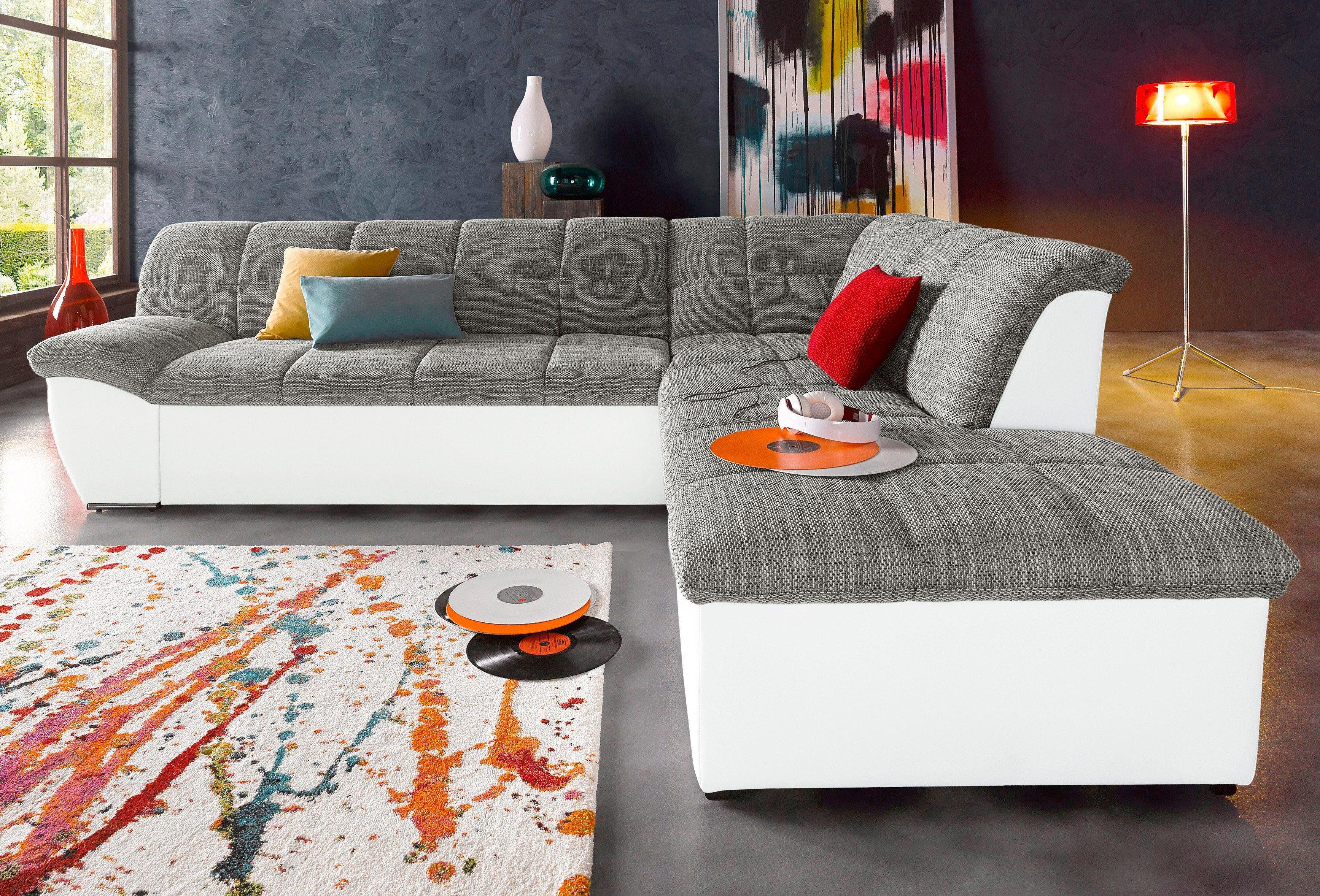 DOMO collection Ecksofa Splash, aktuelle Sitz- günstig online kaufen