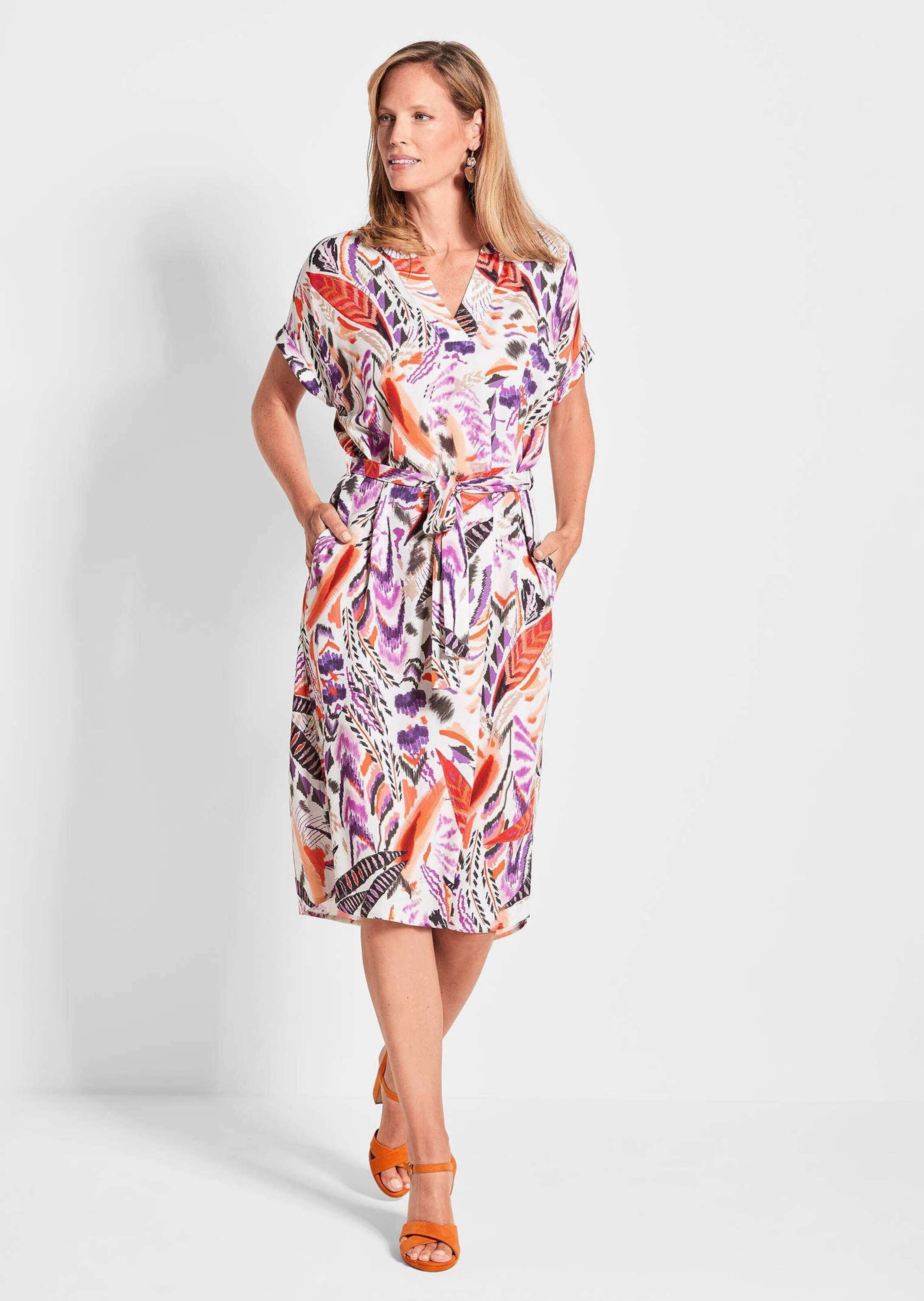 GOLDNER Sommerkleid Druckkleid günstig online kaufen