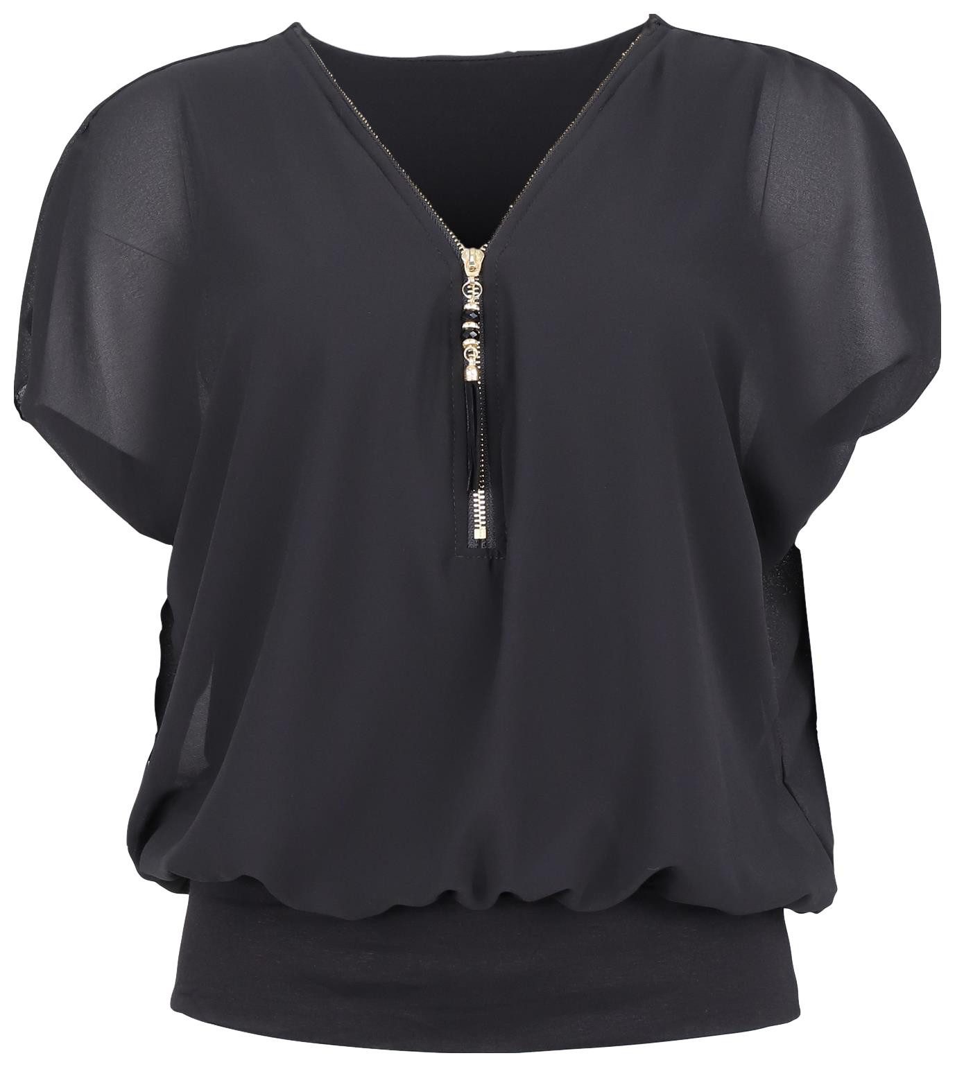 malito more than fashion Chiffonbluse 6298 günstig online kaufen