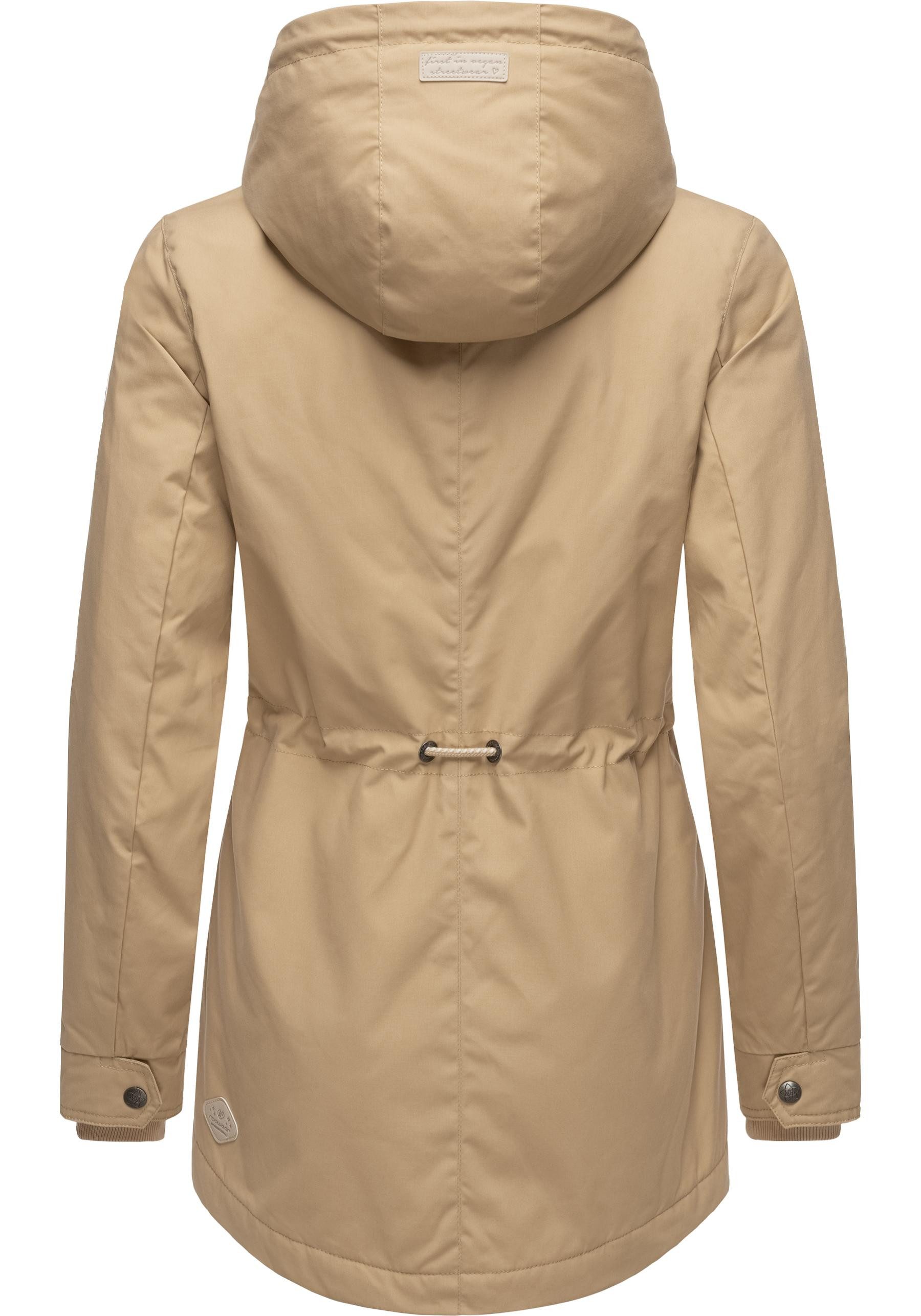 Ragwear Winterjacke Monadis Black Label stylischer Winterparka für die kalte Jahreszeit