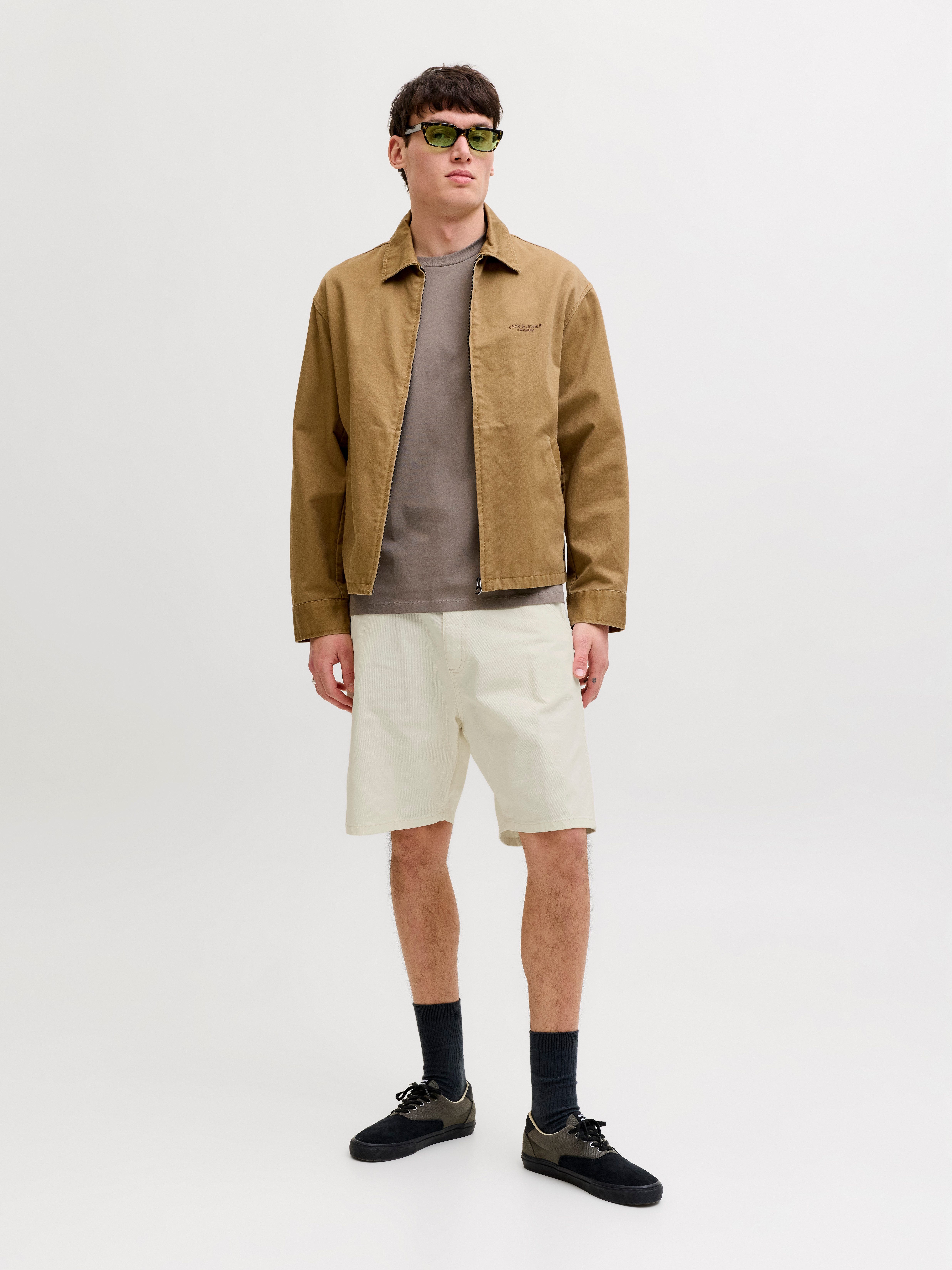 Jack & Jones Chinoshorts JPSTTONY RAYE WORKER SHORT MID SN Baumwolle, 5-Pocket Style – Bild 3 von 5