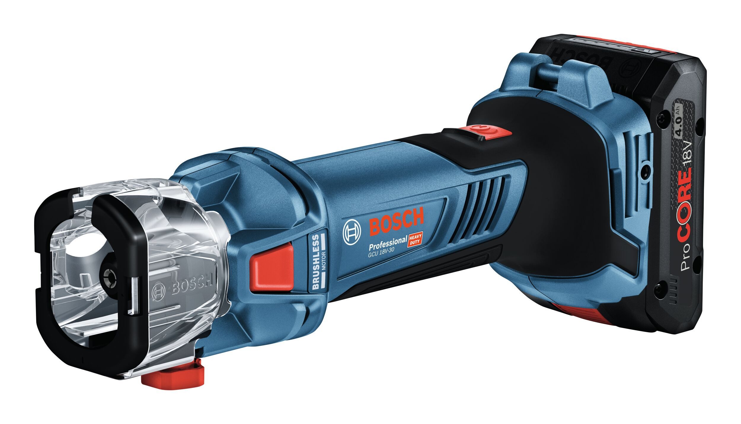BOSCH Akku-Multifunktionswerkzeug GCU 18V-30, 18 V, 18 V, Rotationswerkzeug Ohne Akku - in L-BOXX 136