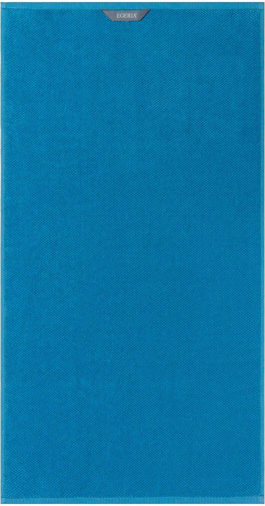 Egeria Handtuch BOSTON, Frottier (1-St), neues Uni Programm, aus 100% Baumwolle, Größe jeweils 50 x 100 cm nordic blue