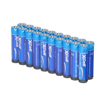 XCell 20x XCell AAA Micro Super Alkaline 1,5V Batterie Batterie