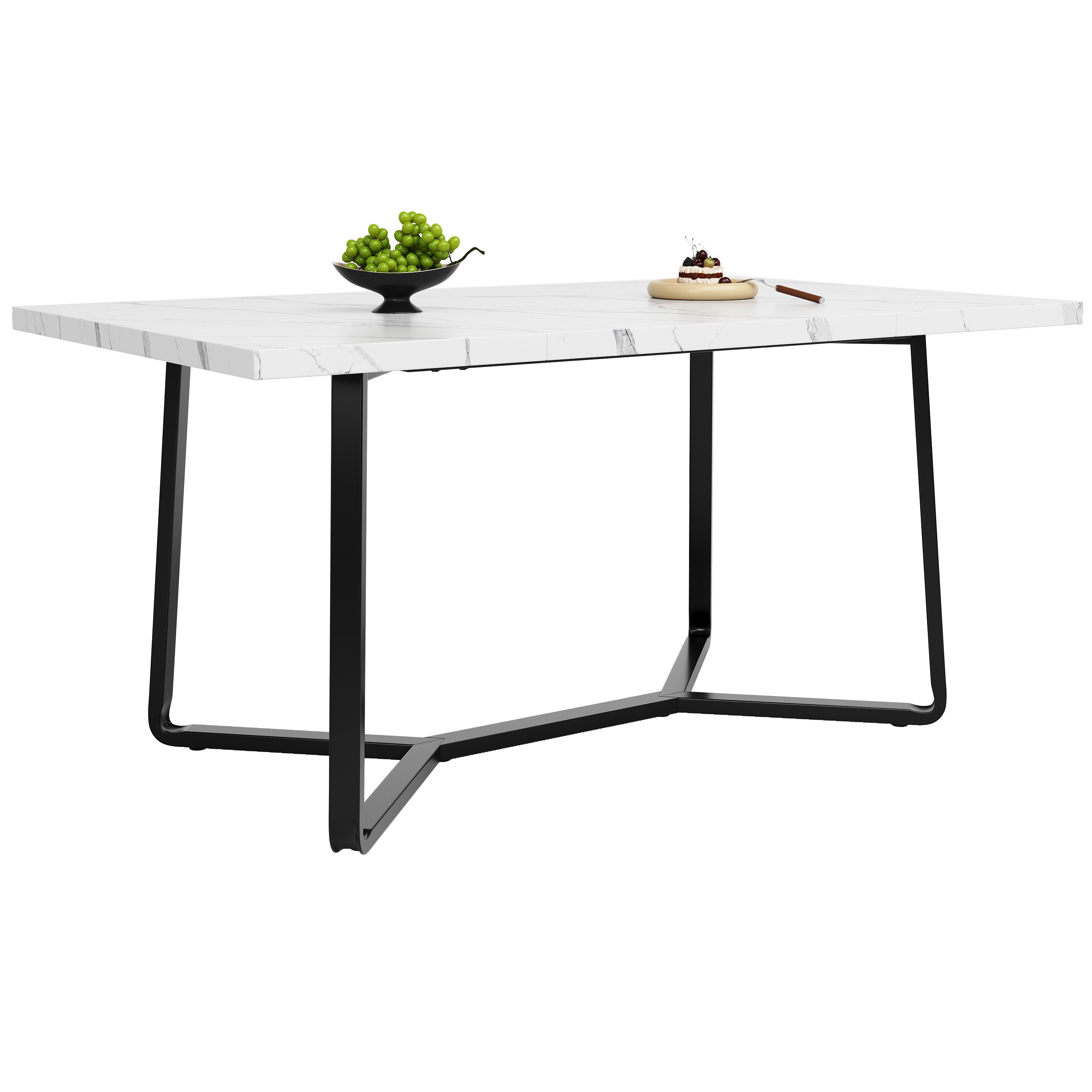 MODFU Essgruppe Moderner Küchentisch Set,Essgruppe, (Eleganter günstig online kaufen