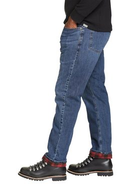 Eddie Bauer 5-Pocket-Jeans H2LOW Flex Jeans mit Flanellfutter